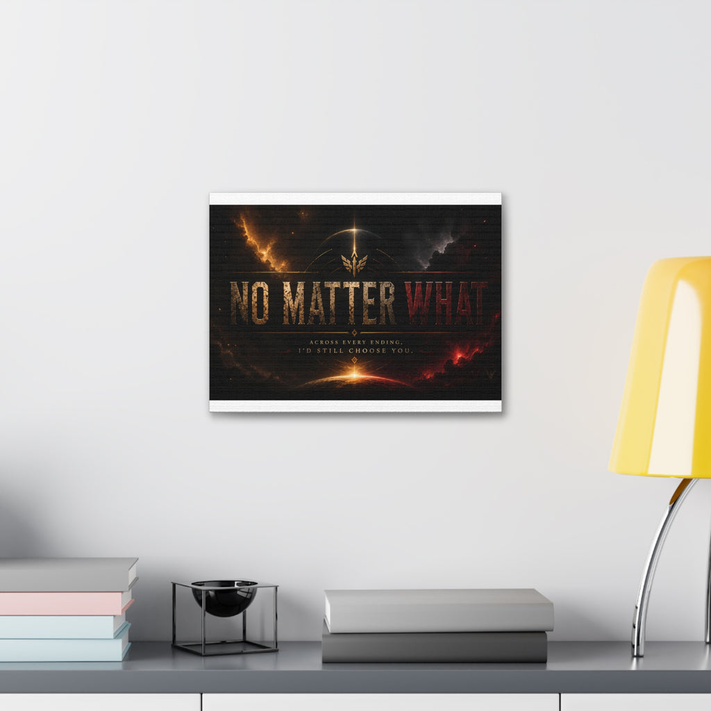 No Matter What — Canvas Wall Art
