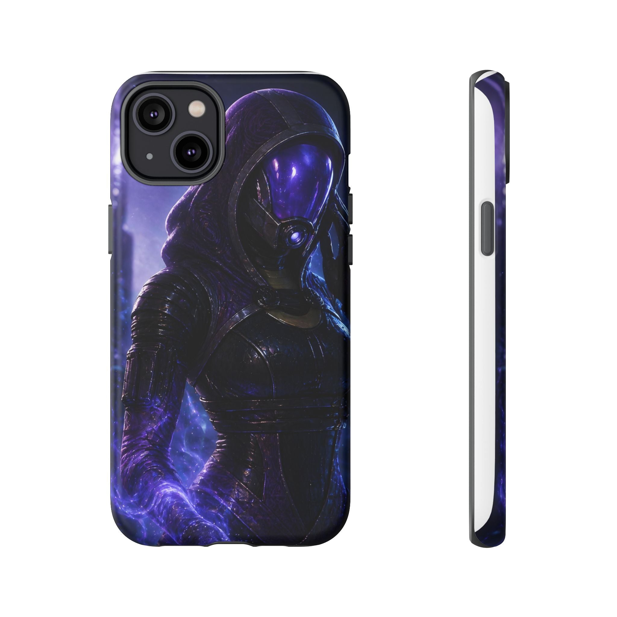 Behind the Mask — Tali'Zorah Fan Art Phone Case | Mass Effect Tough Case