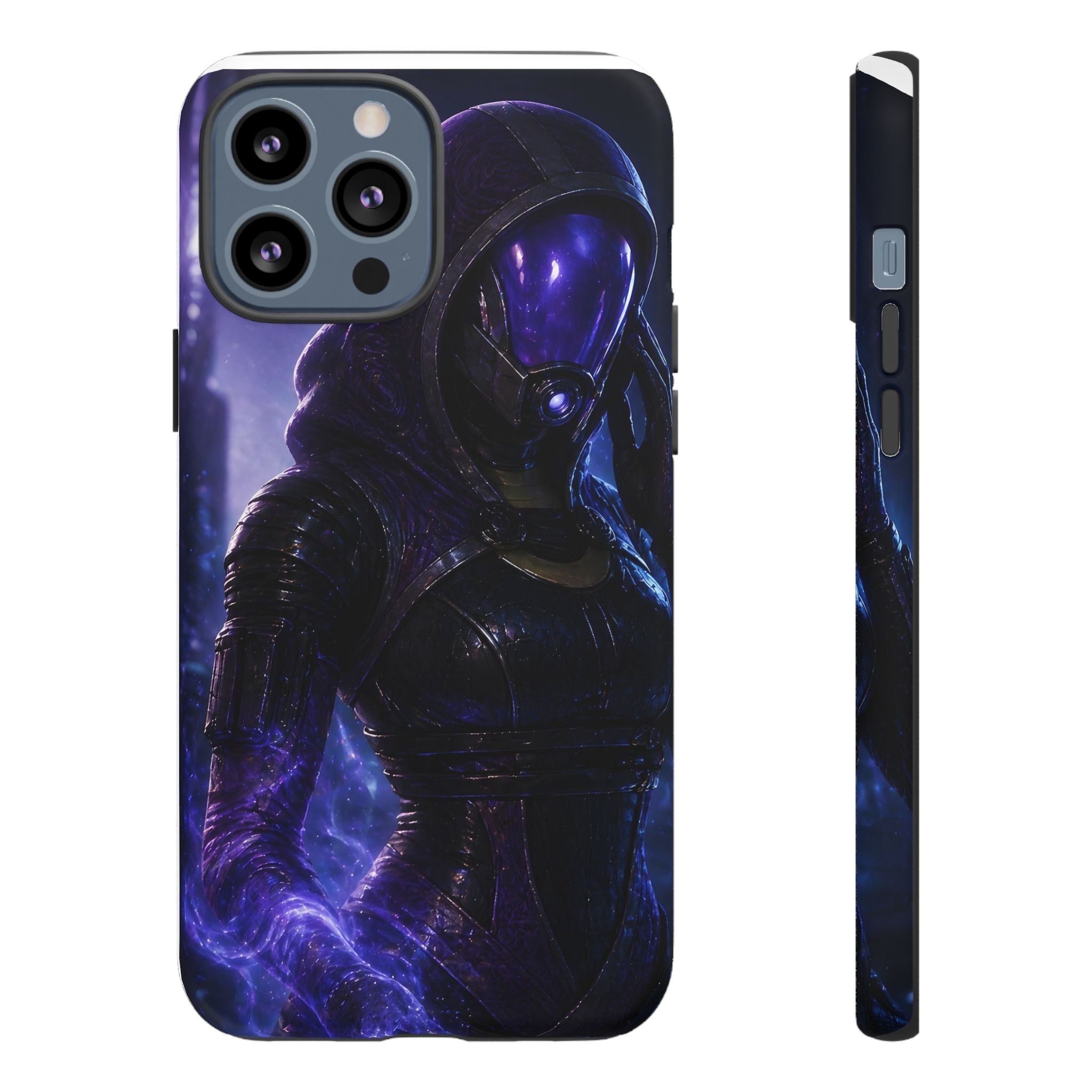 Behind the Mask — Tali'Zorah Fan Art Phone Case | Mass Effect Tough Case