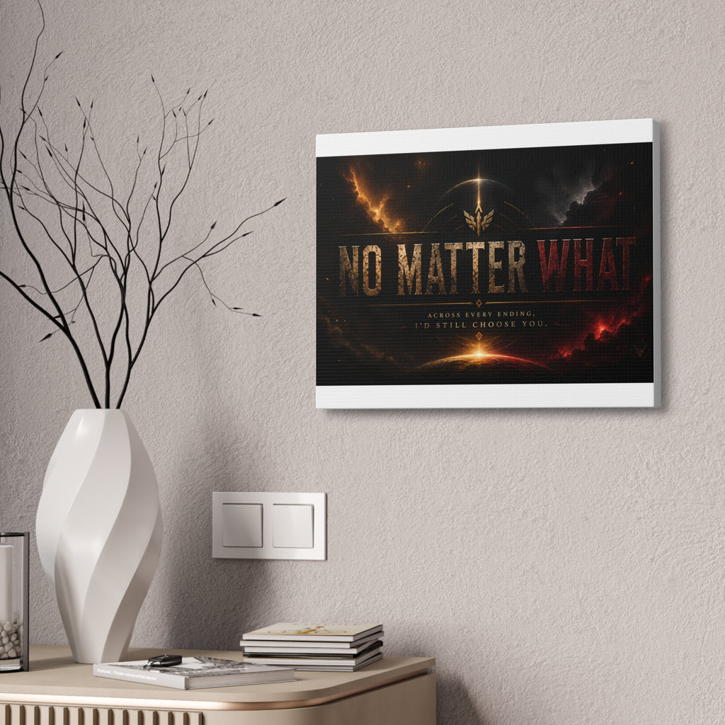 No Matter What — Canvas Wall Art