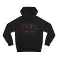 Clash of Titans Hoodie — Dual Dragon Battle Graphic Pullover