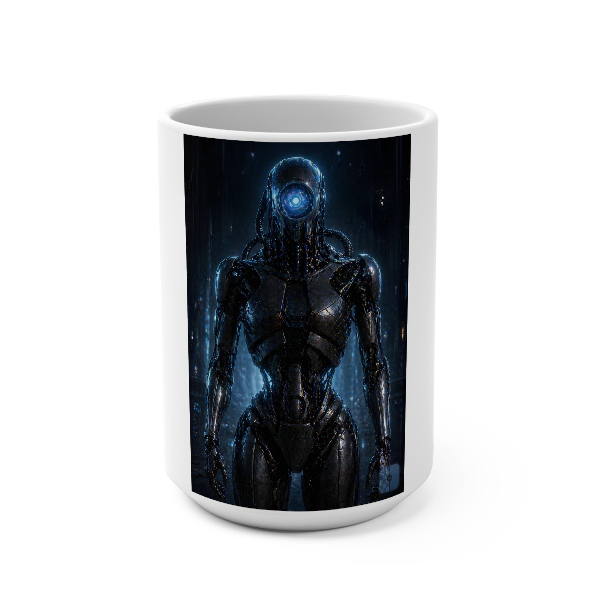Self-Aware — Legion Fan Art 15oz Ceramic Mug | Mass Effect