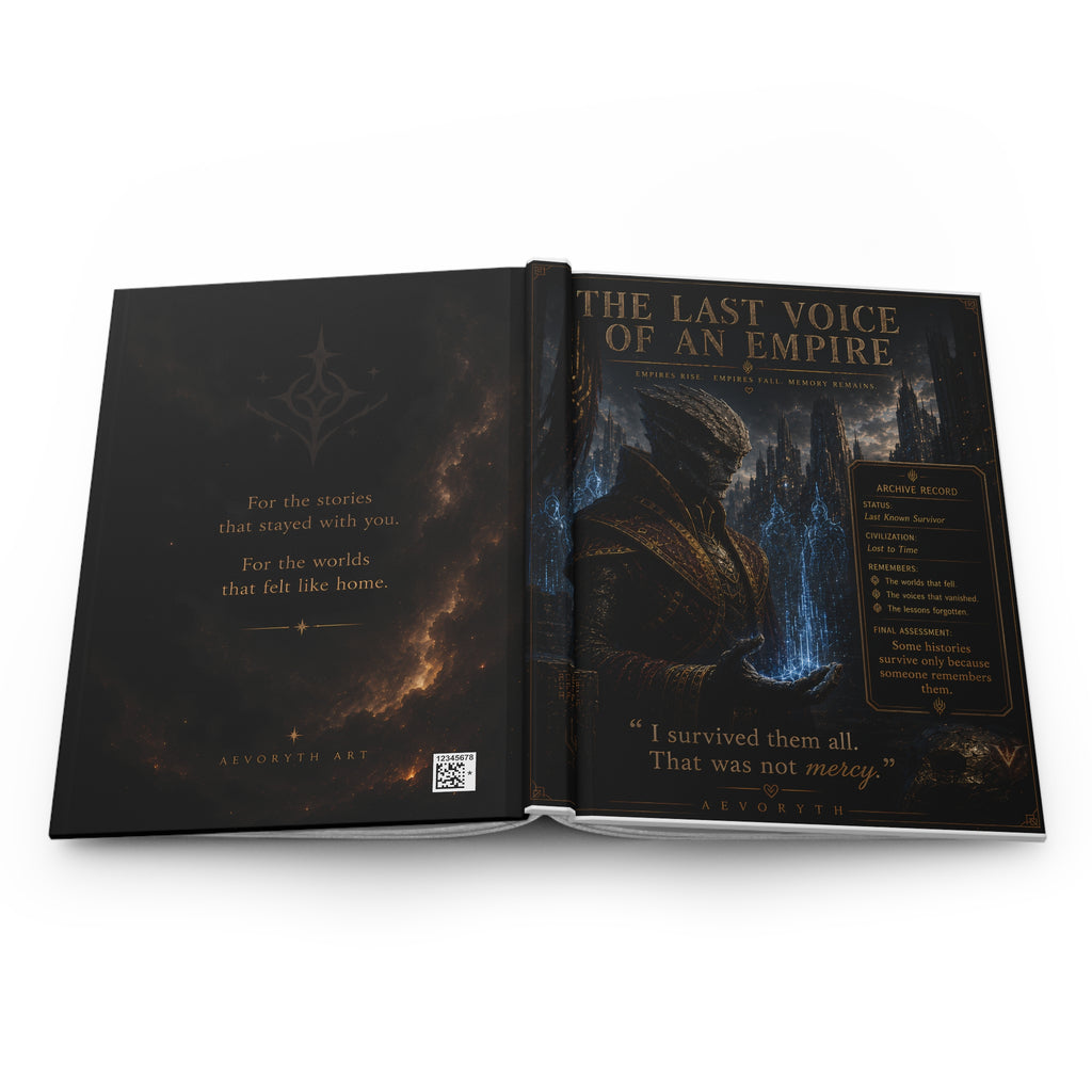 The Last Voice of an Empire — Hardcover Journal