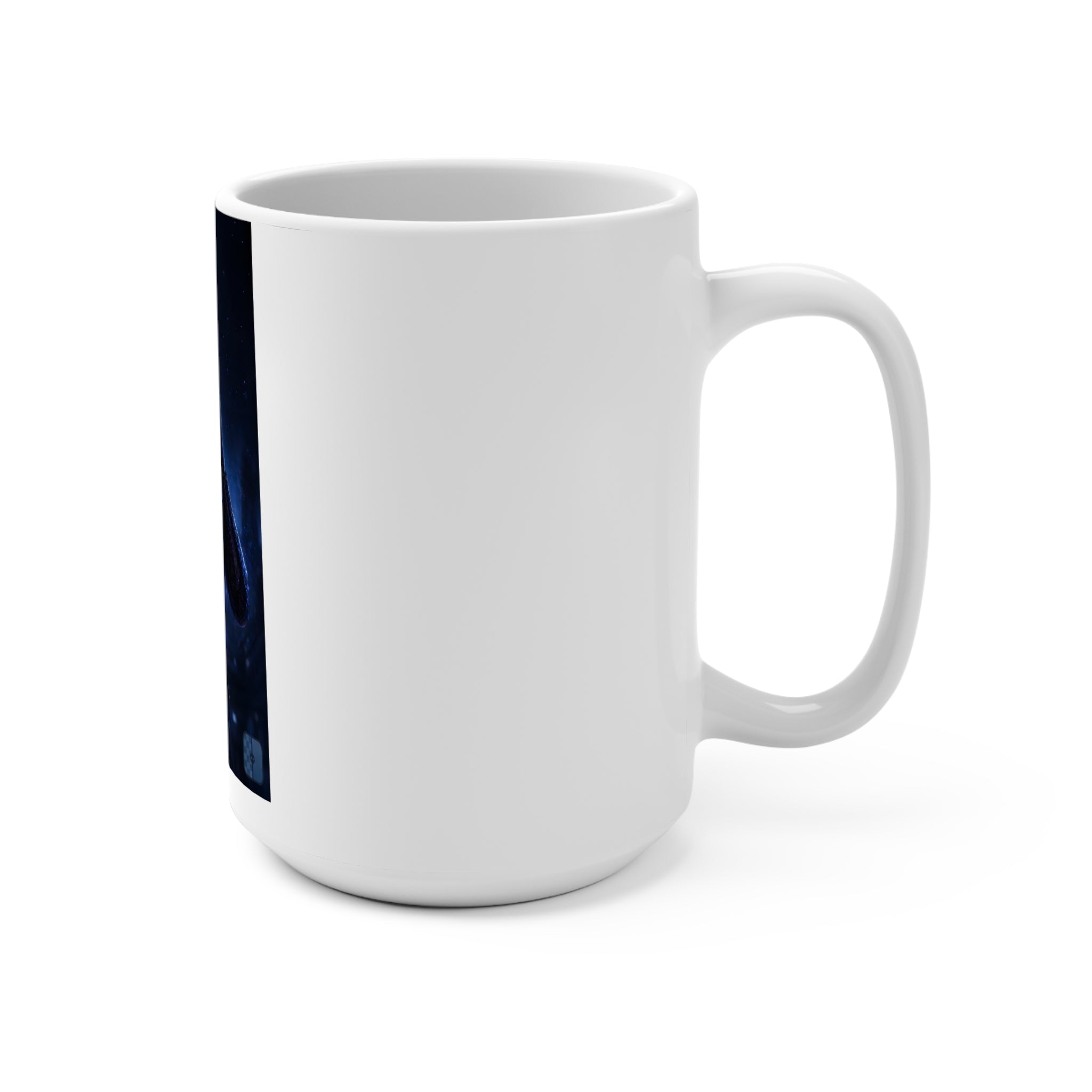 Behind the Mask — Tali'Zorah Fan Art 15oz Ceramic Mug | Mass Effect