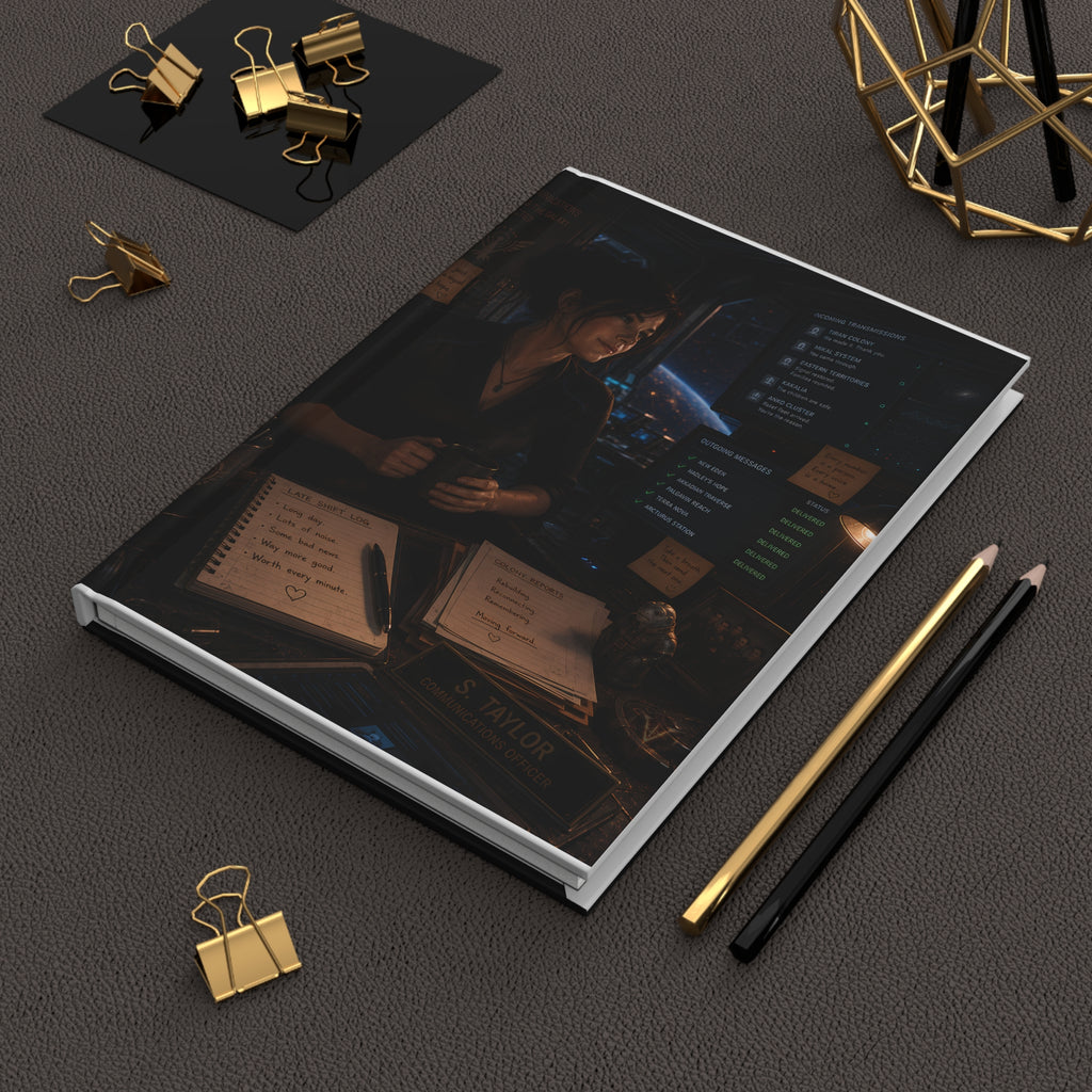 The Last Message — Hardcover Journal