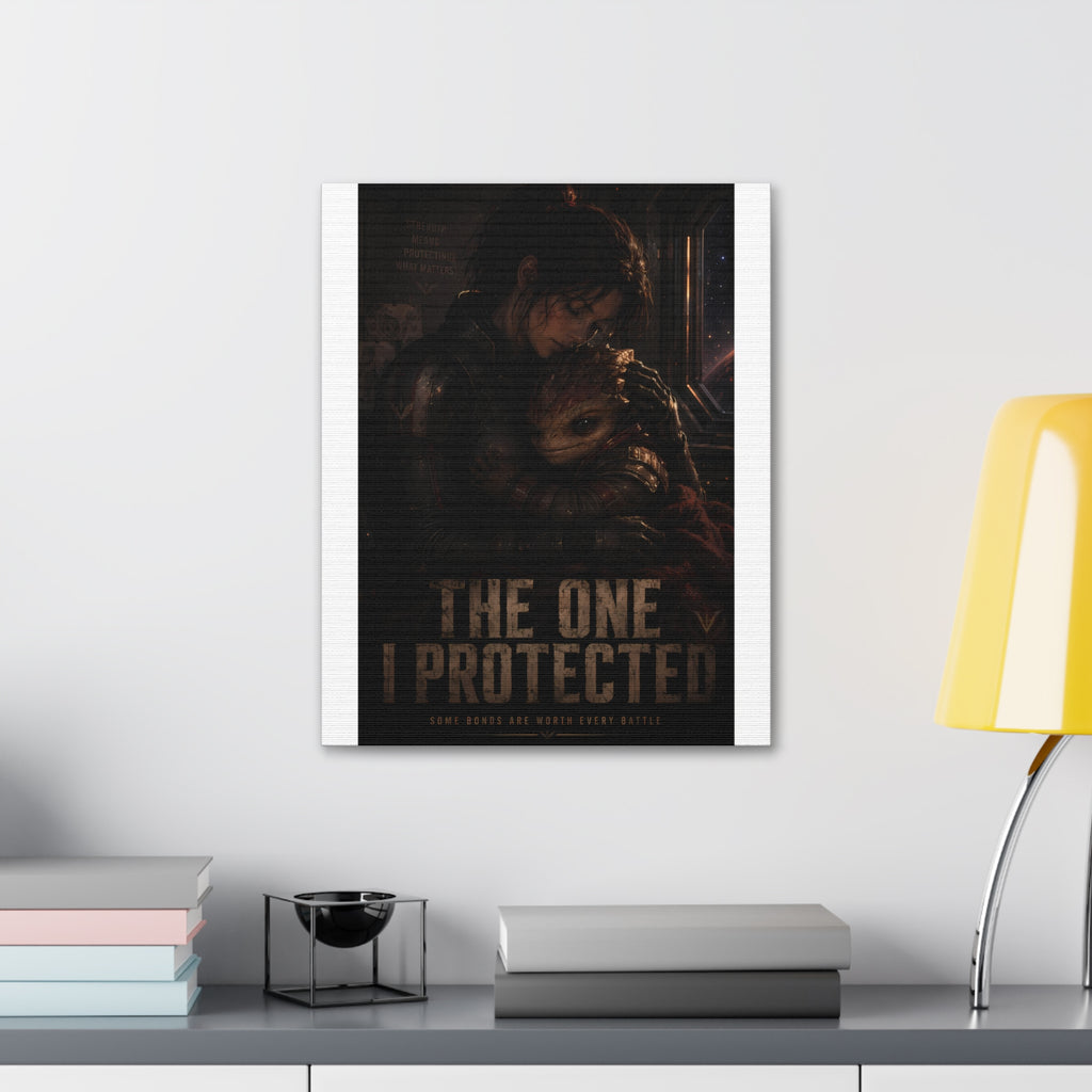 The One I Protected — Canvas Wall Art