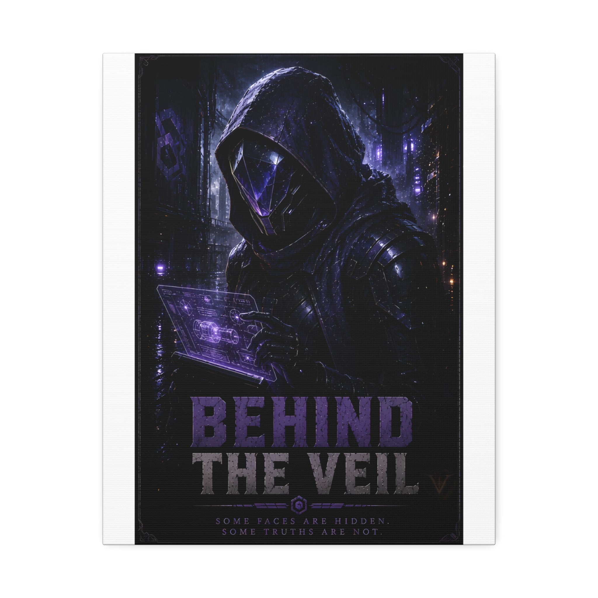 Behind the Veil — Canvas Wall Art