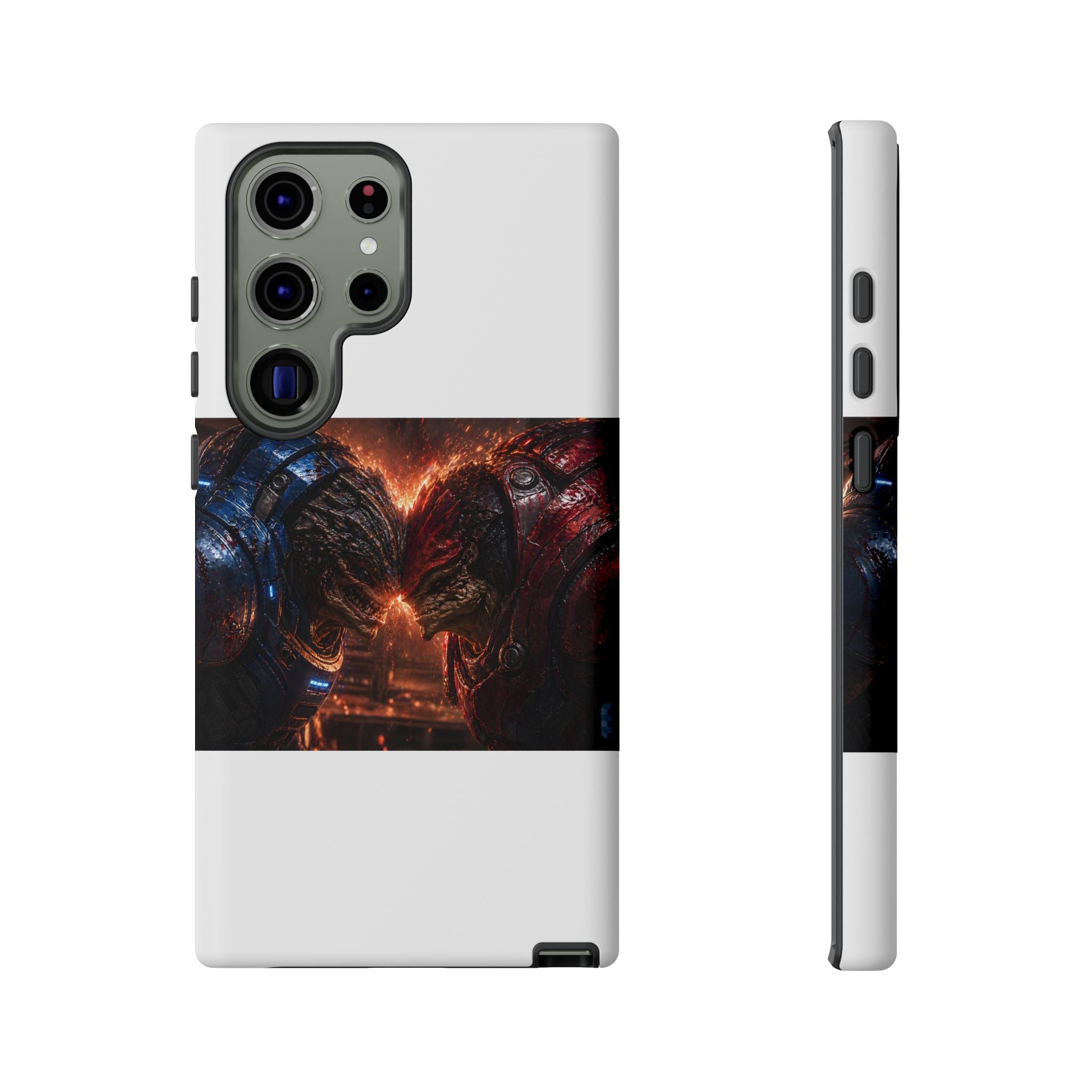 Clash of the Titans — Krogan Warriors Fan Art Phone Case | Mass Effect Tough Case