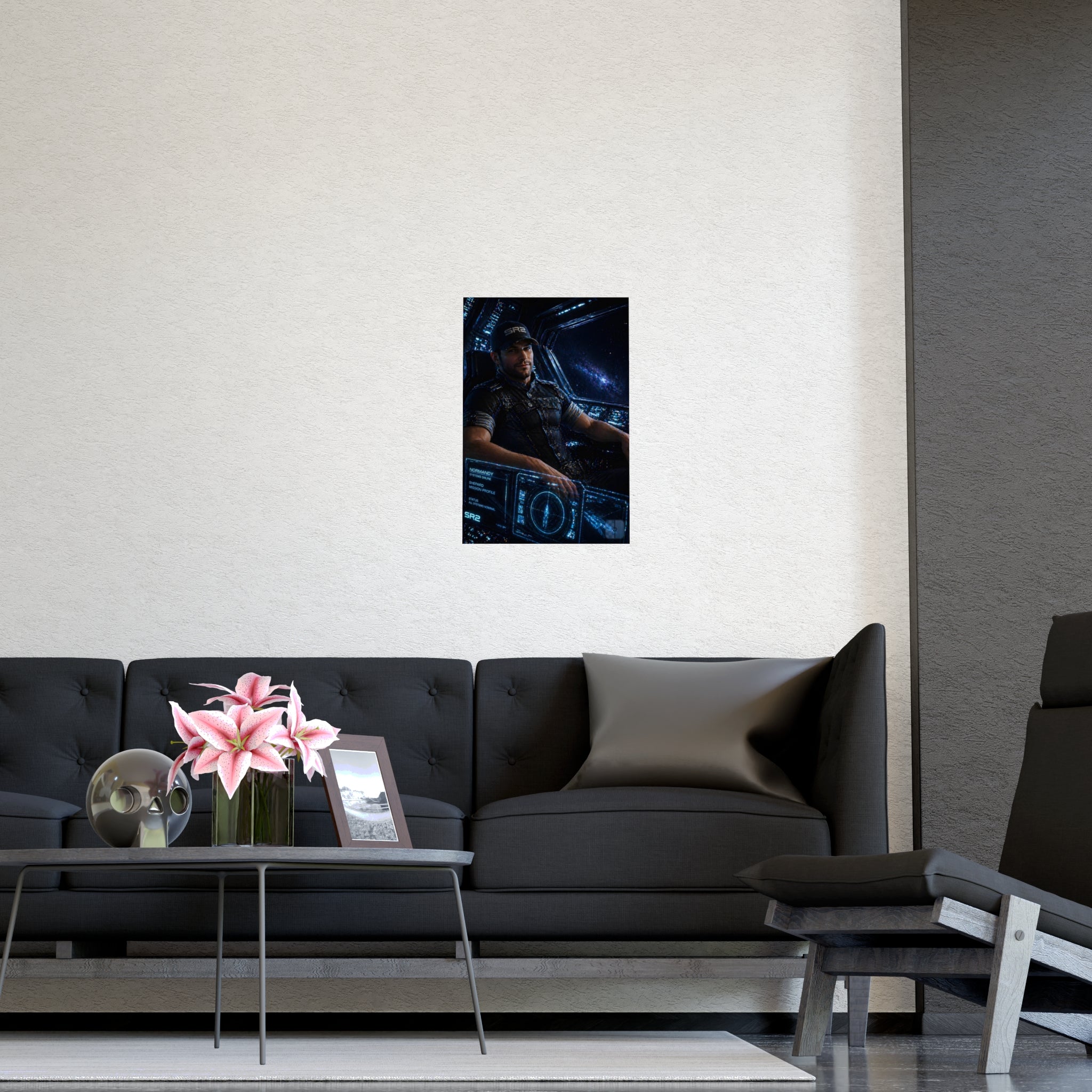 Steady Hands — Joker Fan Art Matte Poster | Mass Effect Wall Art