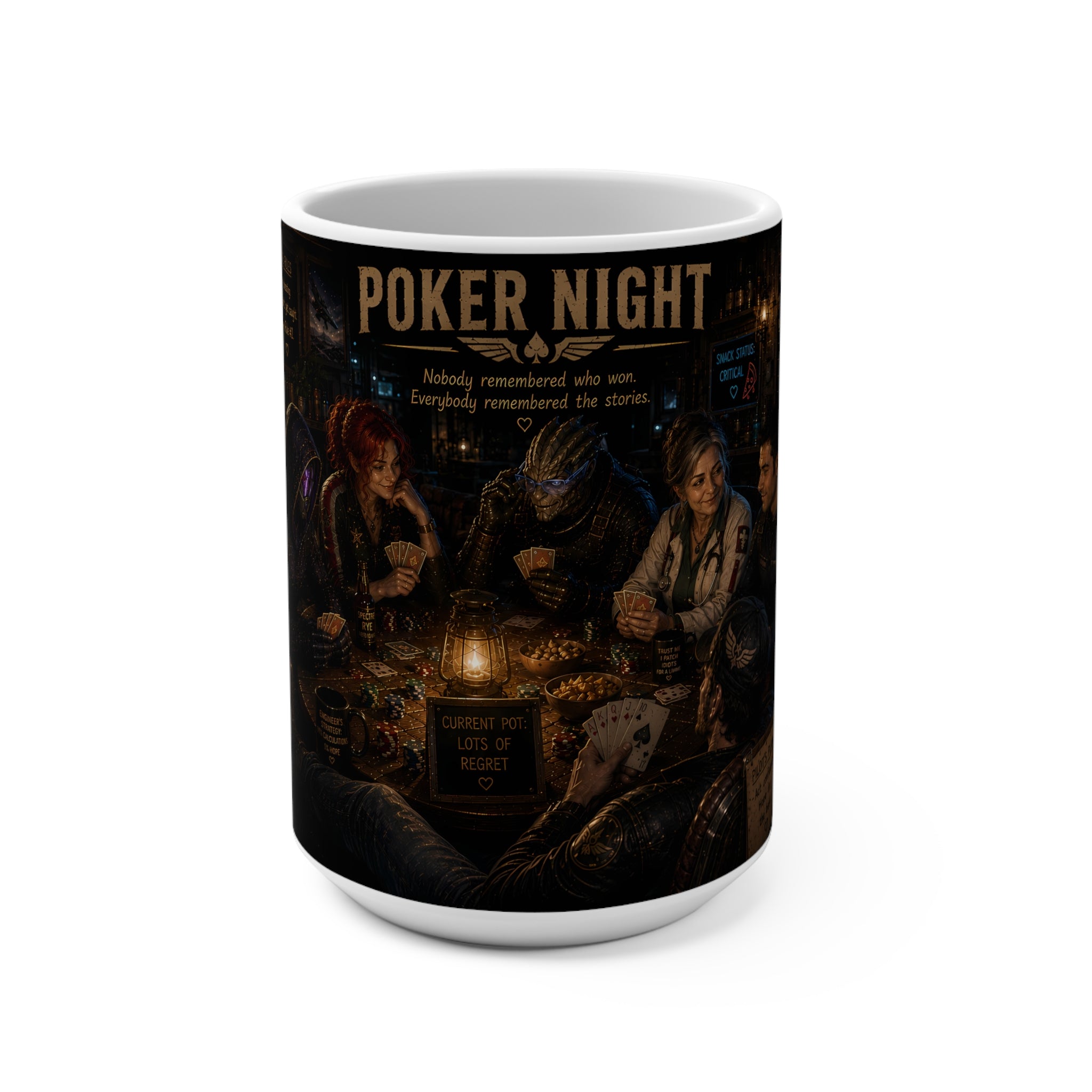 Poker Night — Ceramic Mug