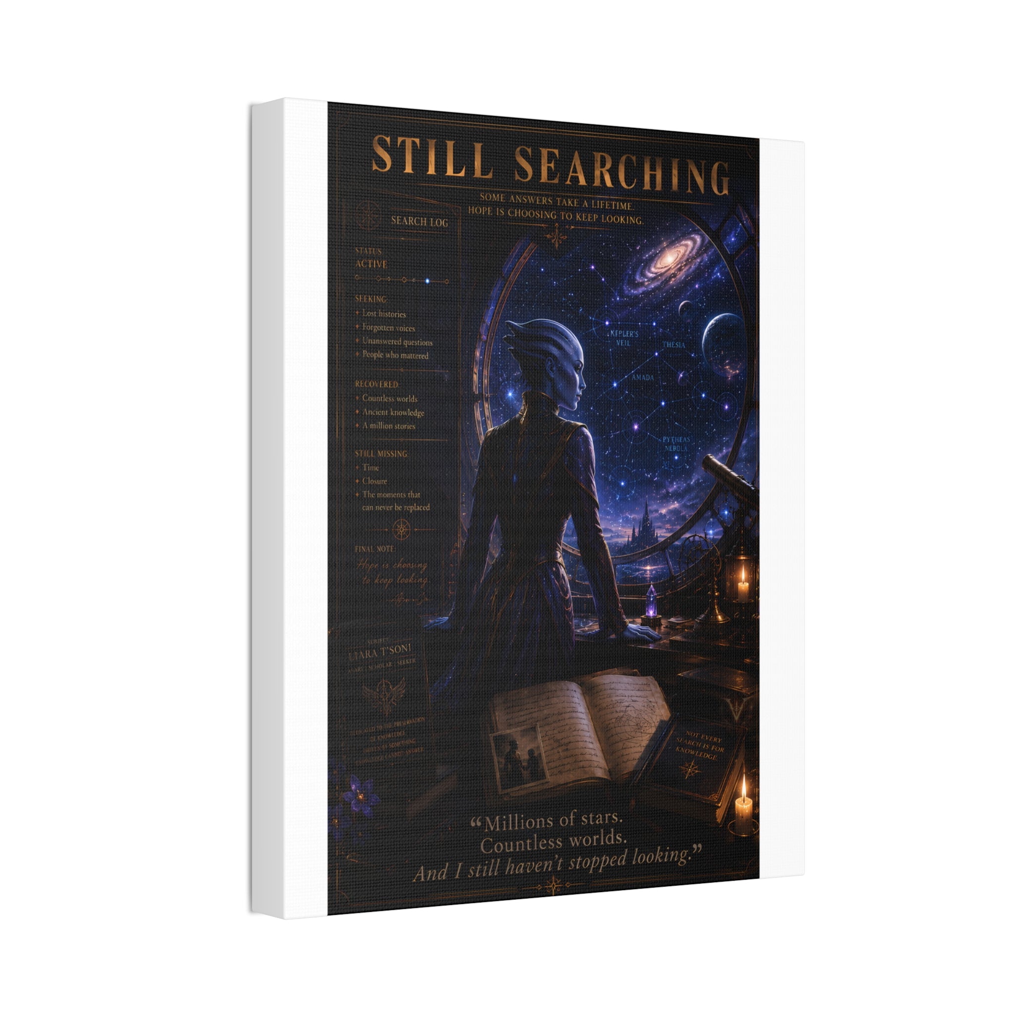 Still Searching — Canvas Wall Art