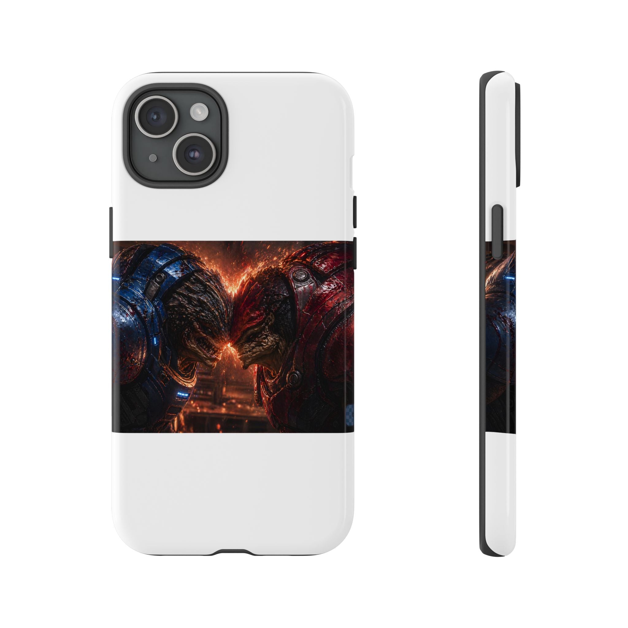 Clash of the Titans — Krogan Warriors Fan Art Phone Case | Mass Effect Tough Case