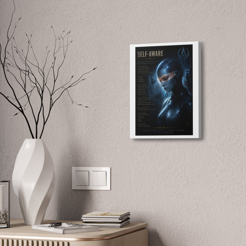 Self-Aware — Canvas Wall Art