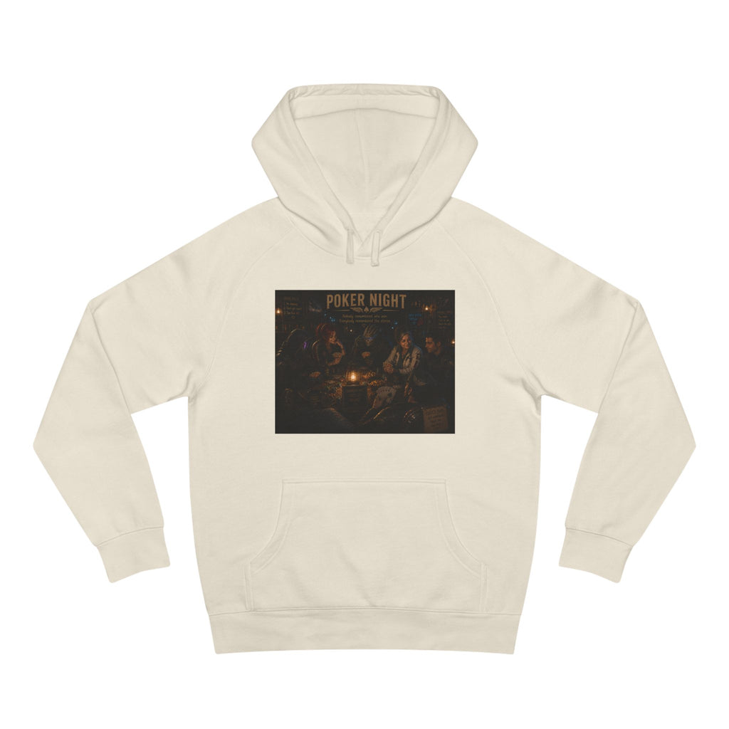 Poker Night Hoodie — Vintage Card Game Crew Sweatshirt