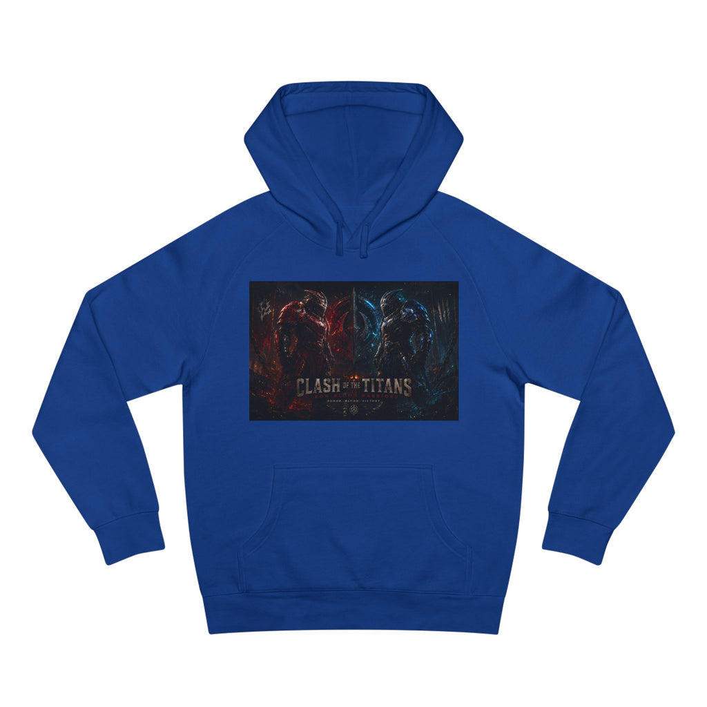 Clash of Titans Hoodie — Dual Dragon Battle Graphic Pullover