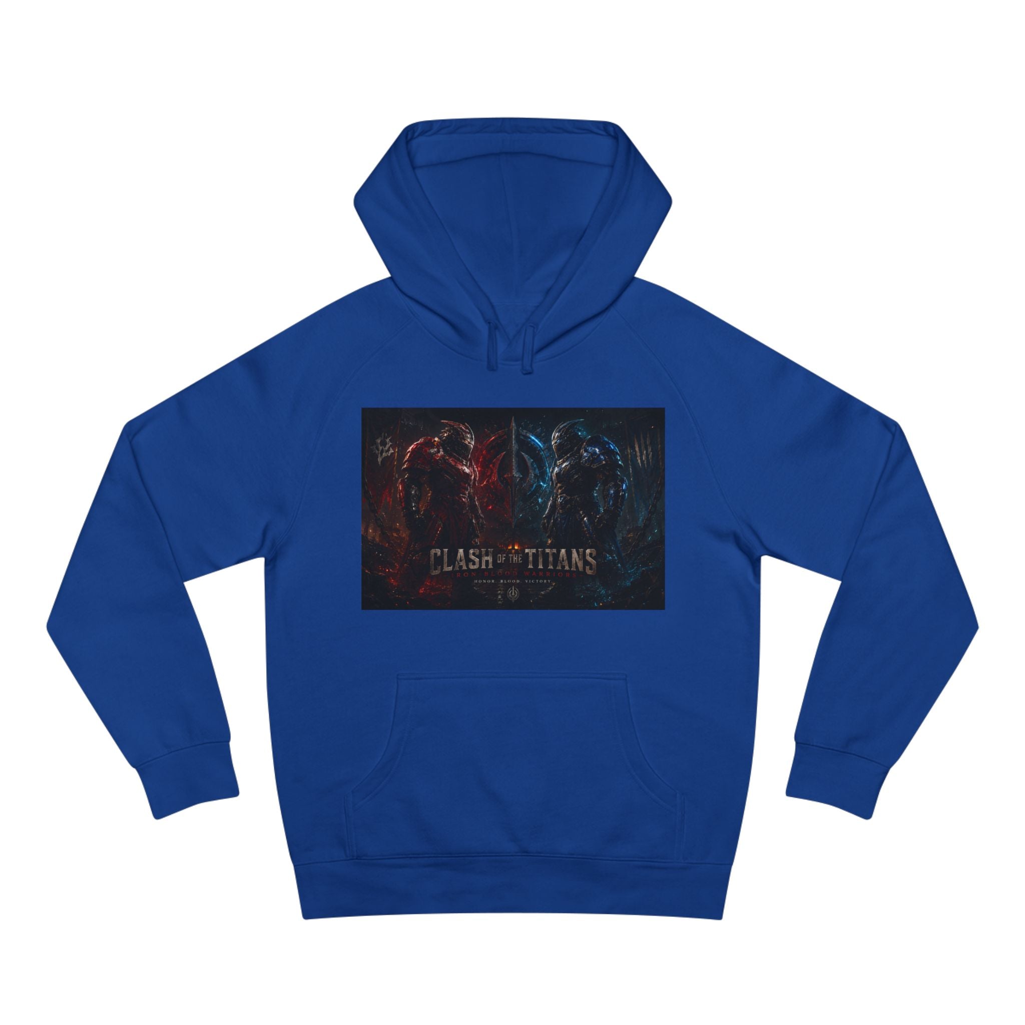 Clash of Titans Hoodie — Dual Dragon Battle Graphic Pullover