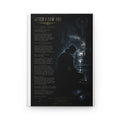 Dark Fantasy Hardcover Journal — "After I Saw You" Illustrated Notebook