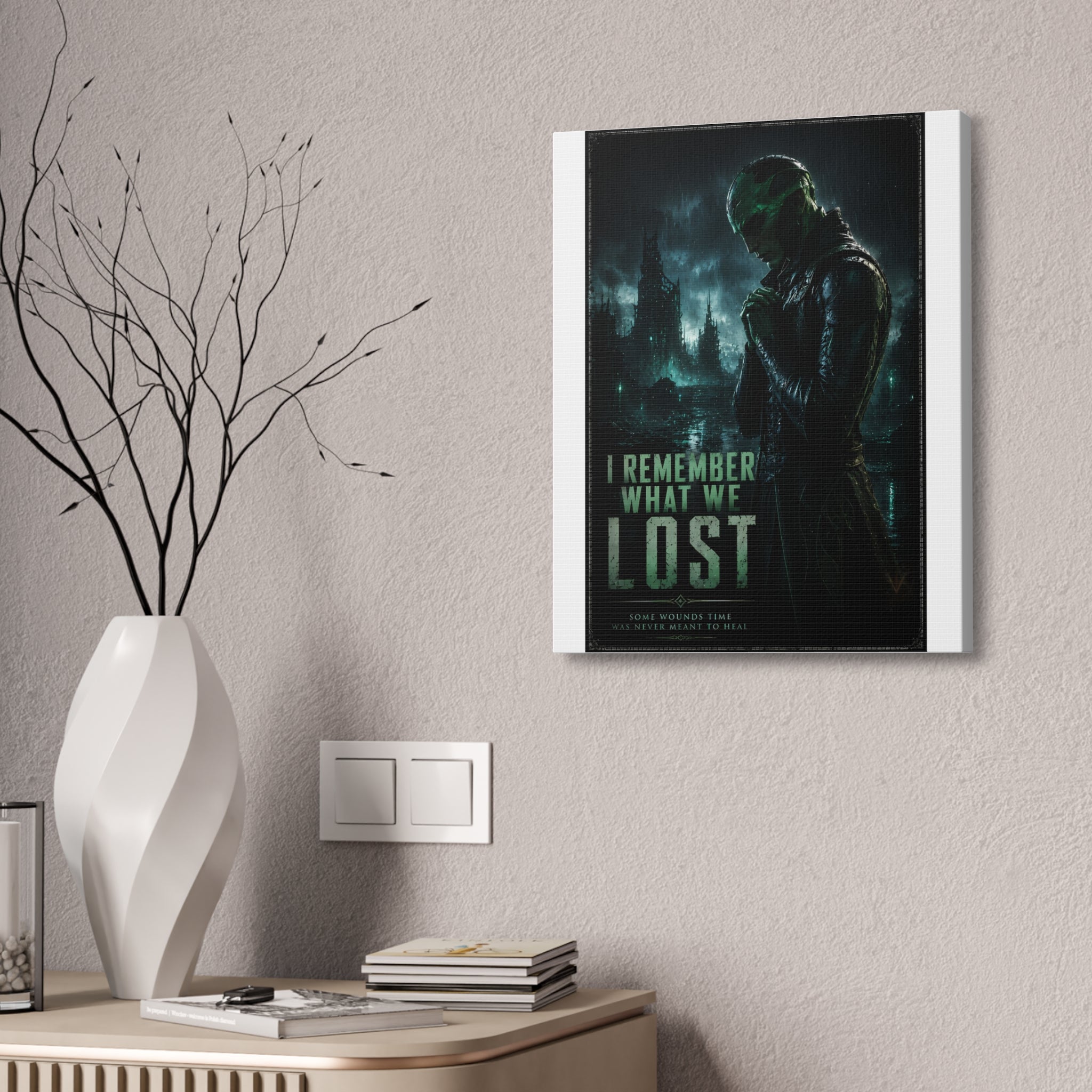 I Remember What We Lost — Canvas Wall Art