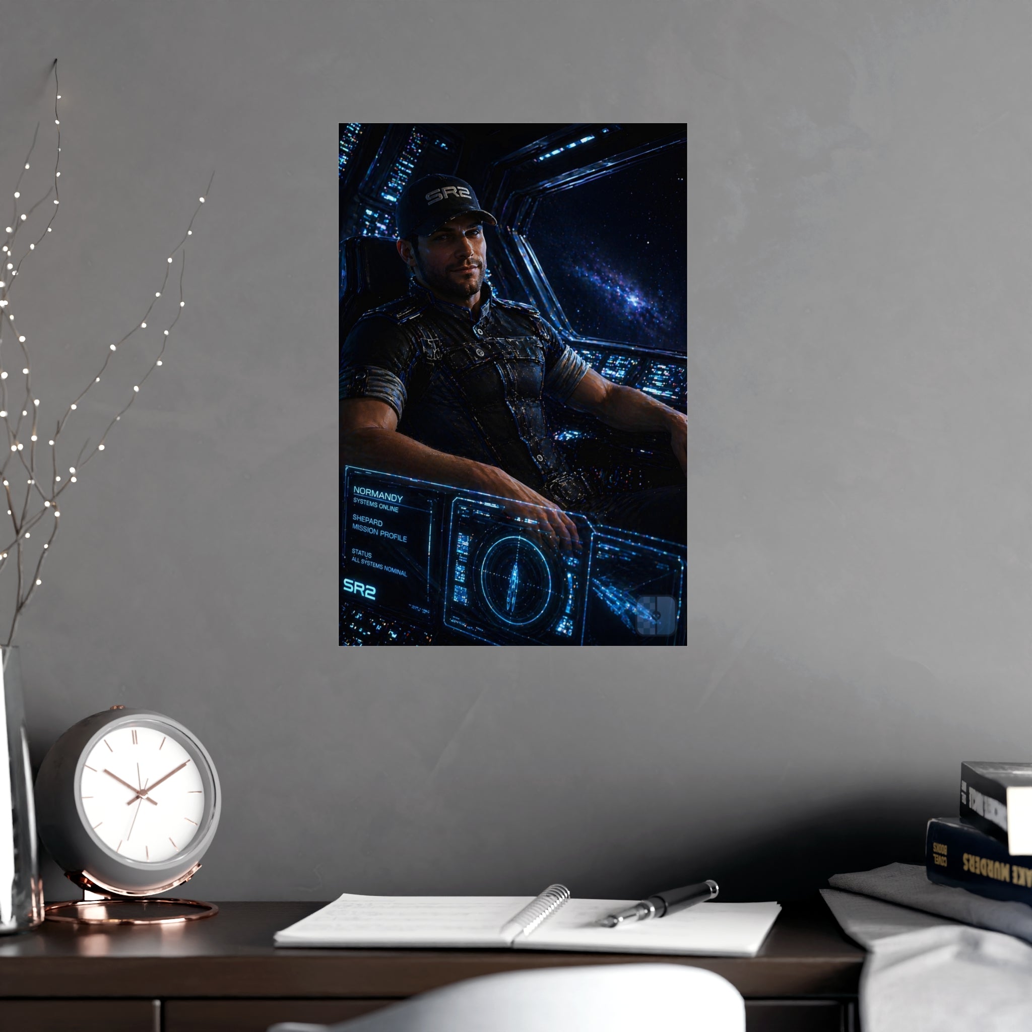 Steady Hands — Joker Fan Art Matte Poster | Mass Effect Wall Art