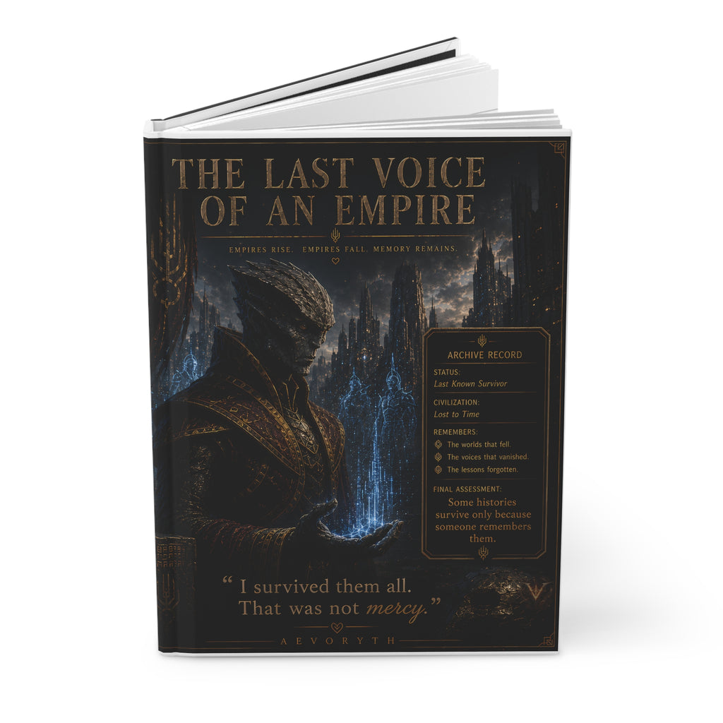 The Last Voice of an Empire — Hardcover Journal