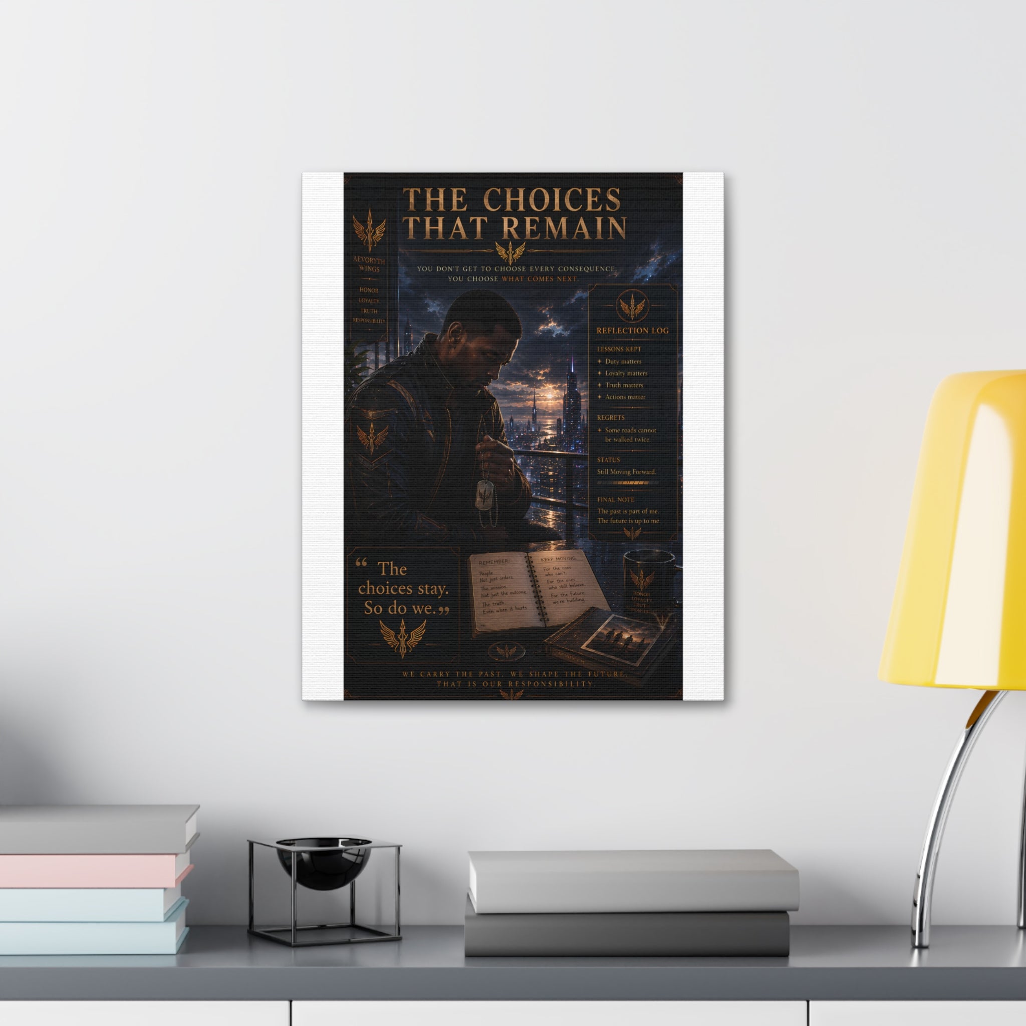 The Choices That Remain — Canvas Wall Art