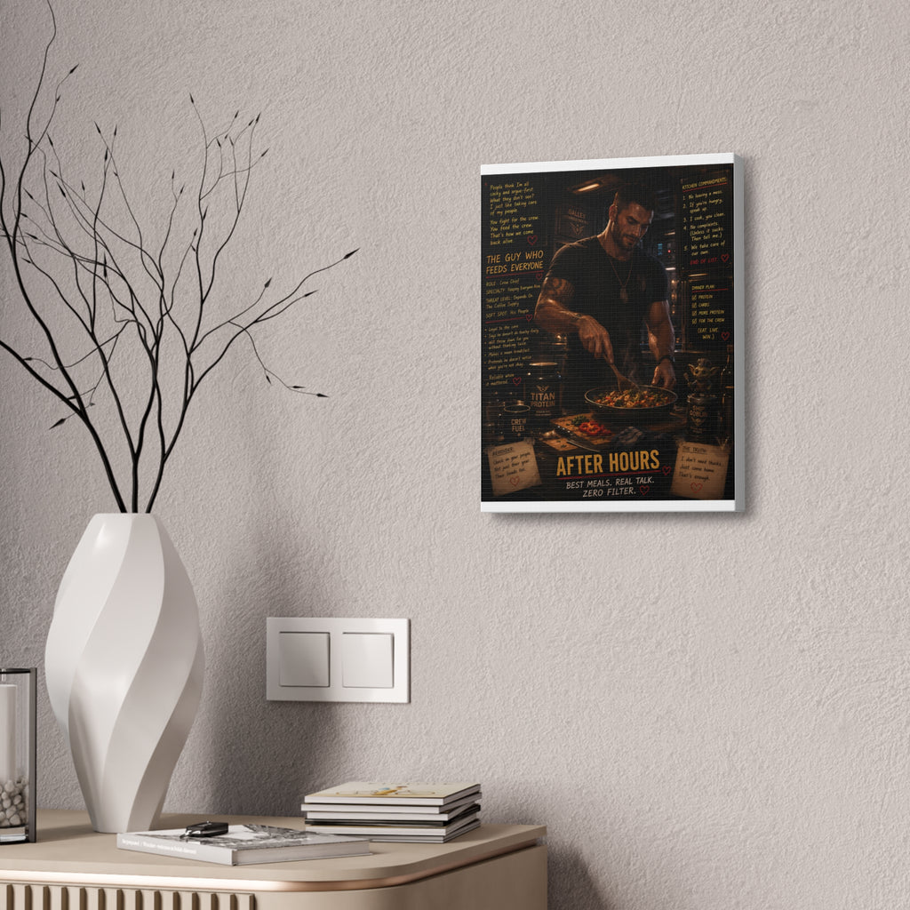 After Hours Off Duty — Canvas Wall Art