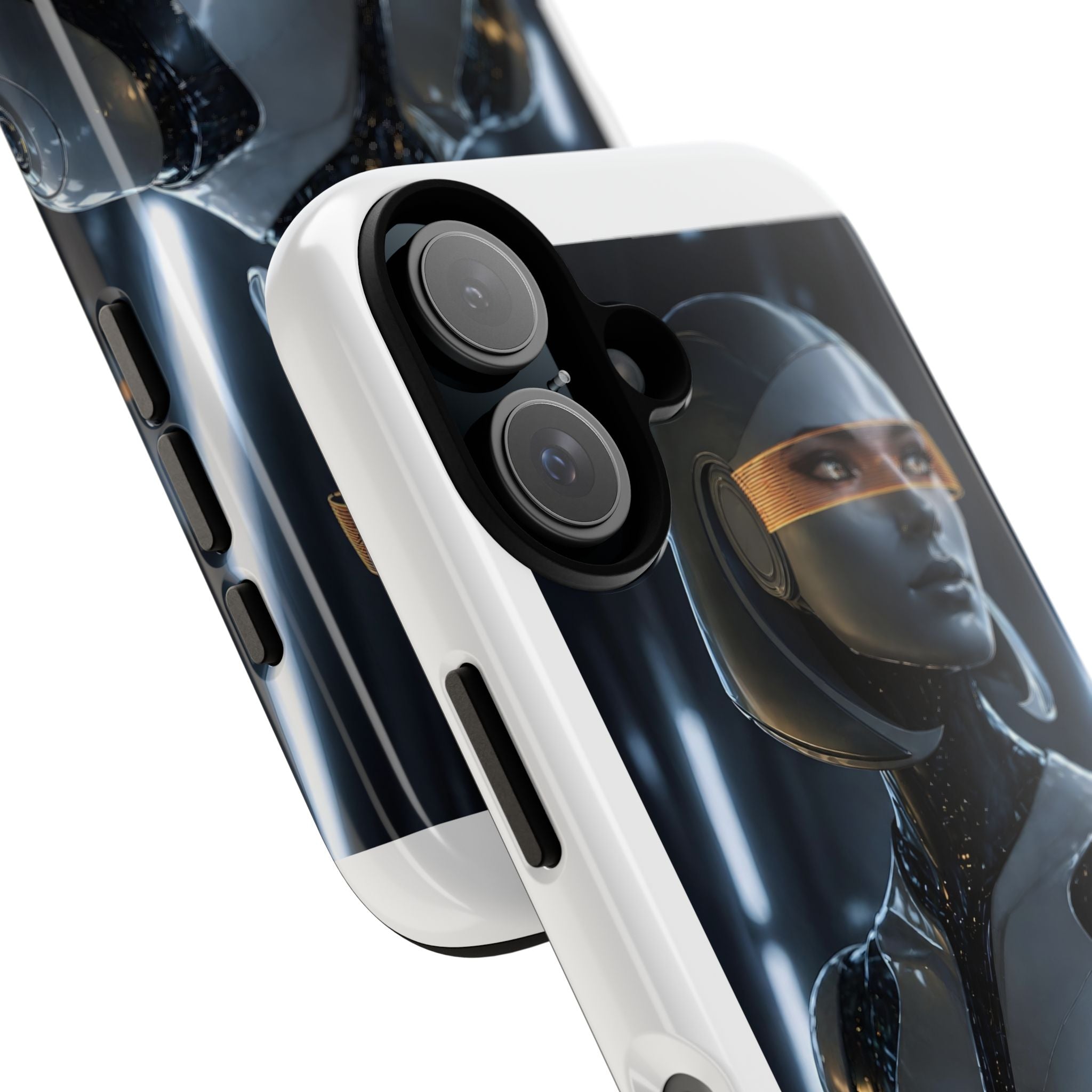 Self-Aware — EDI Fan Art Phone Case | Mass Effect Synthetic Tough Case