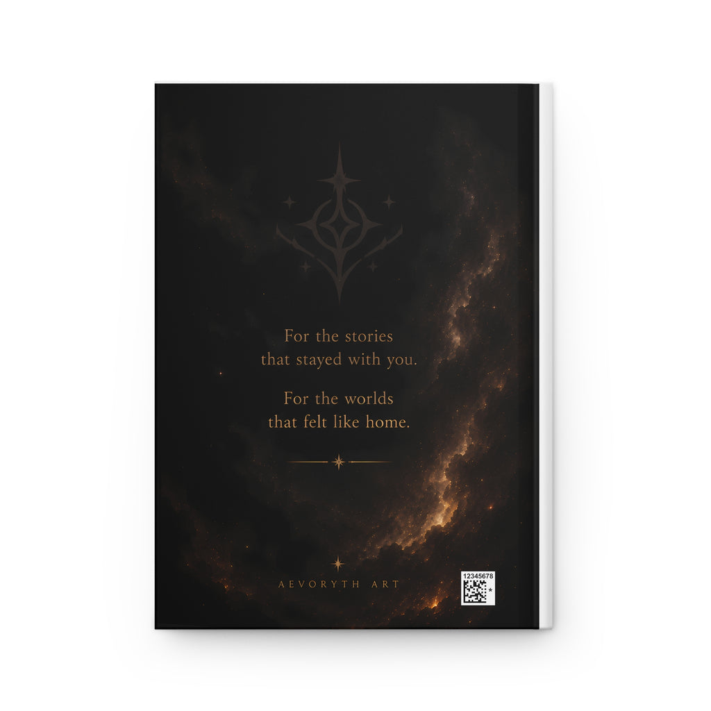 Never Left You Hardcover Journal — Post-Apocalyptic Sci‑Fi Notebook