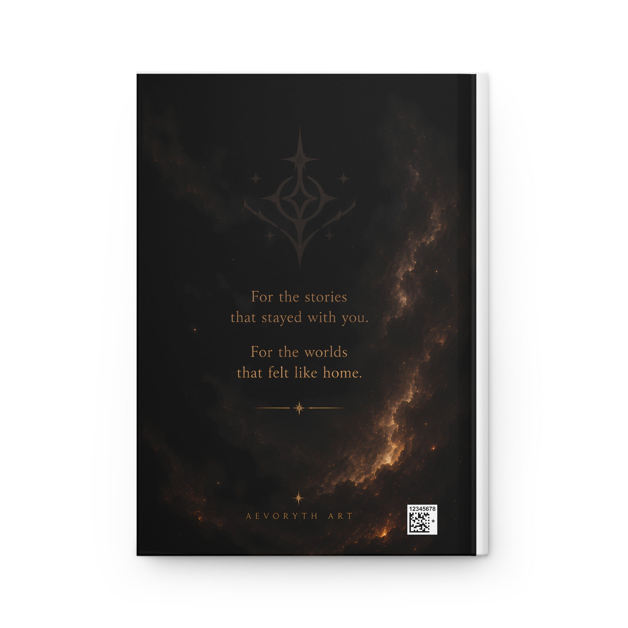 Never Left You Hardcover Journal — Post-Apocalyptic Sci‑Fi Notebook