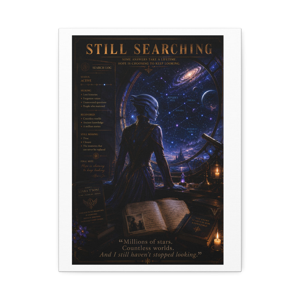 Still Searching — Canvas Wall Art