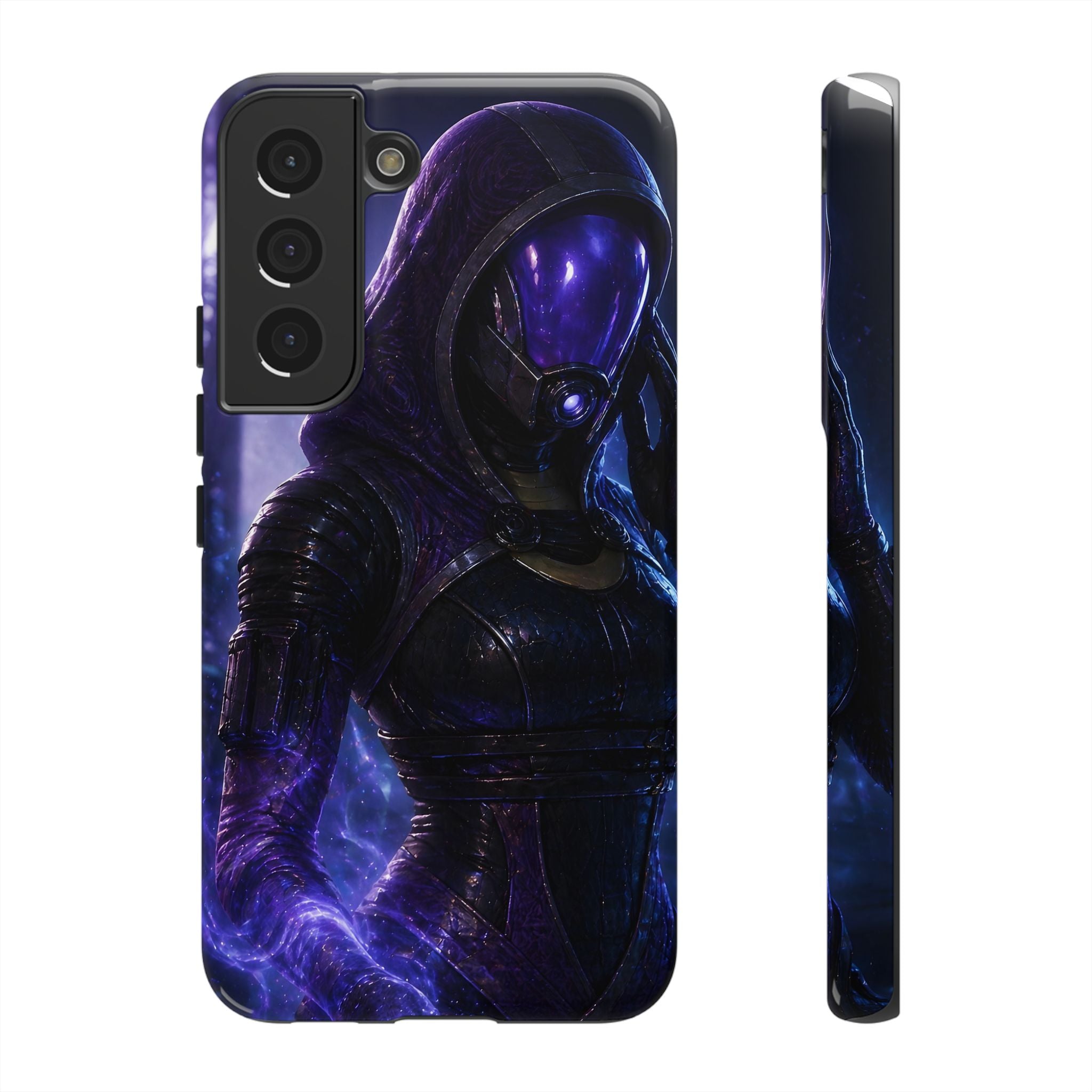 Behind the Mask — Tali'Zorah Fan Art Phone Case | Mass Effect Tough Case
