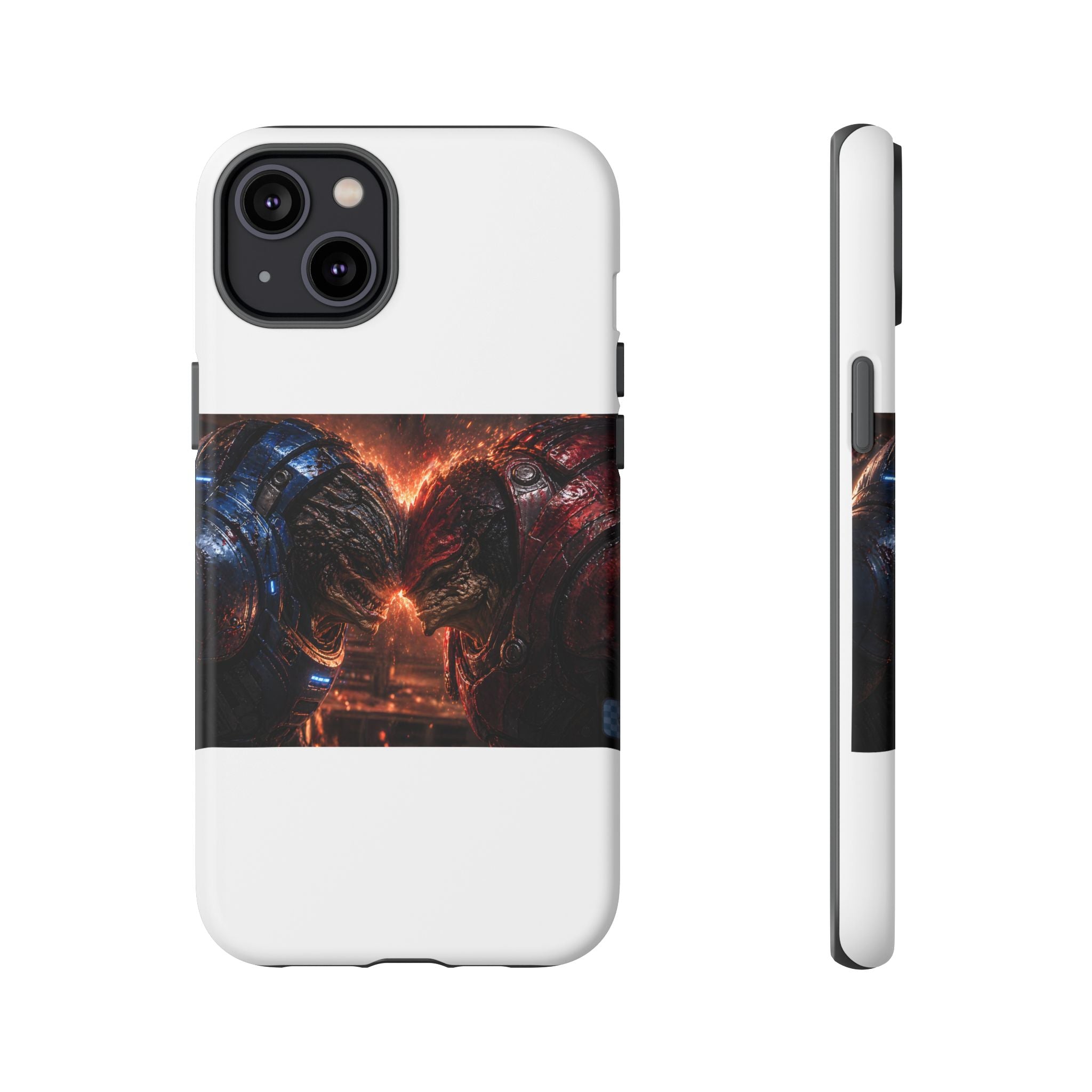 Clash of the Titans — Krogan Warriors Fan Art Phone Case | Mass Effect Tough Case