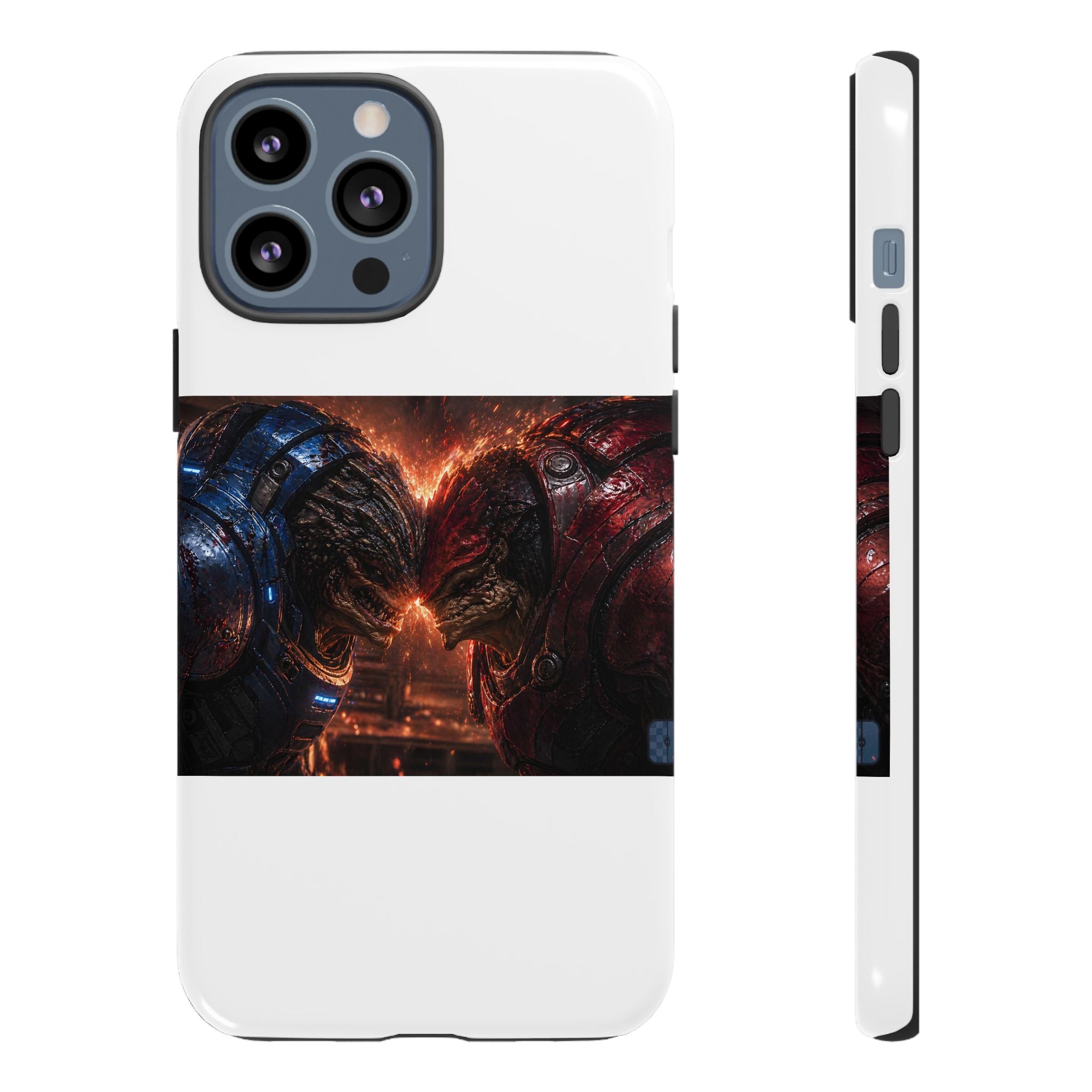 Clash of the Titans — Krogan Warriors Fan Art Phone Case | Mass Effect Tough Case