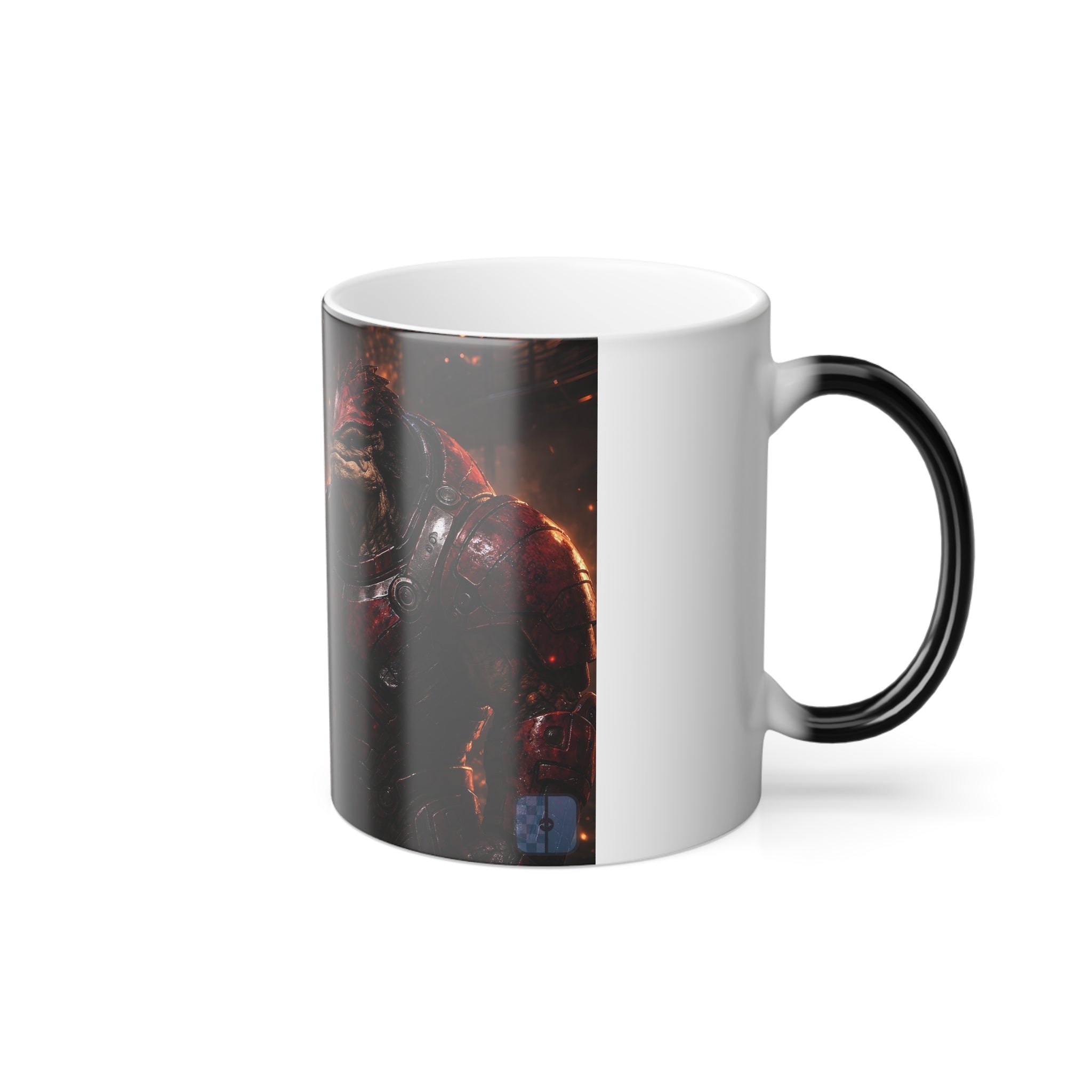 Clash of the Titans: Standoff — Krogan Warriors Color-Changing Mug | Mass Effect 11oz Magic Mug