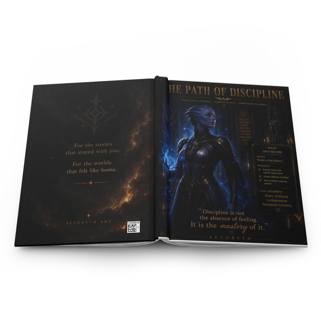The Path of Discipline — Hardcover Journal
