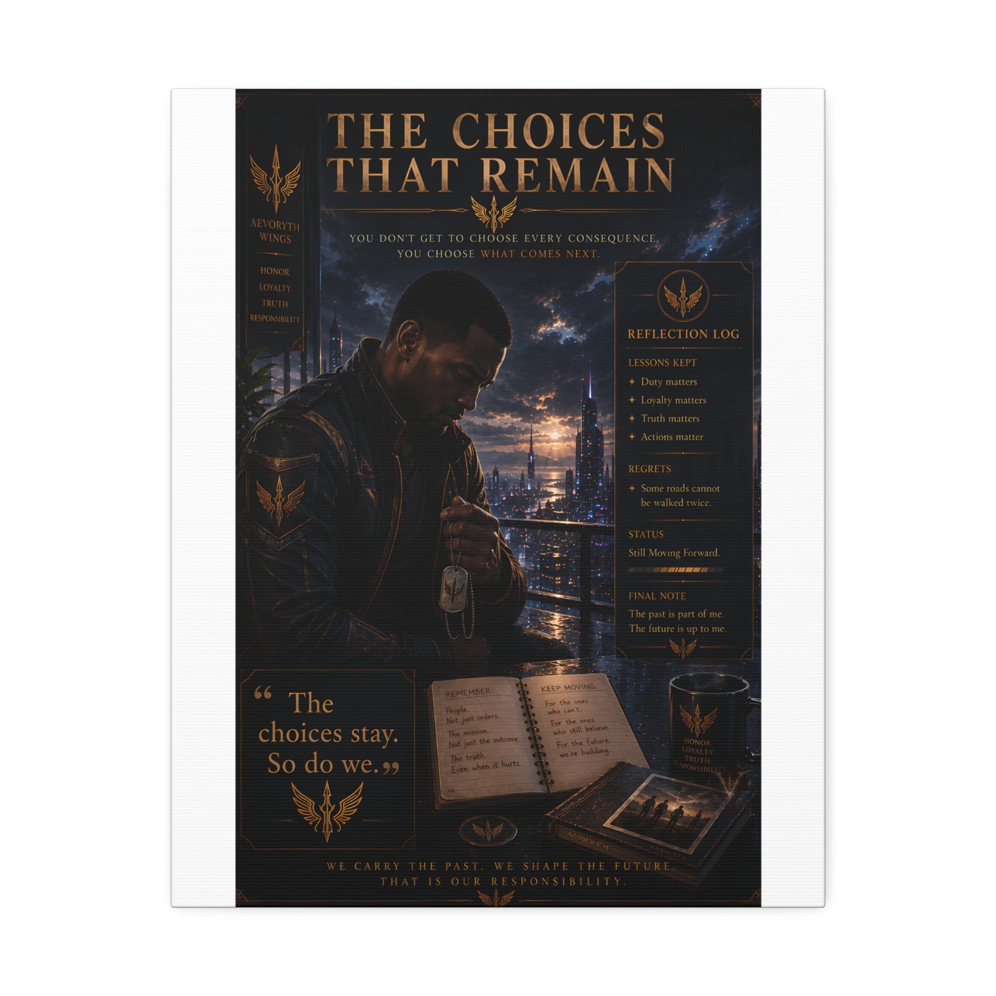 The Choices That Remain — Canvas Wall Art
