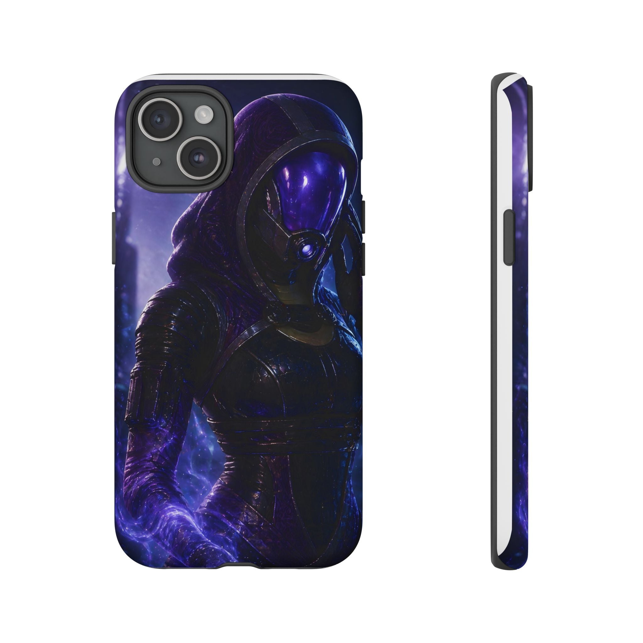 Behind the Mask — Tali'Zorah Fan Art Phone Case | Mass Effect Tough Case