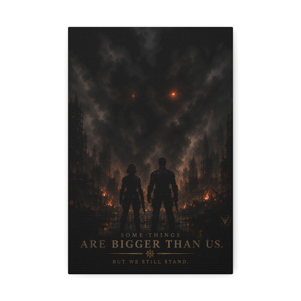 Some Things Are Bigger Than Us — Canvas Wall Art