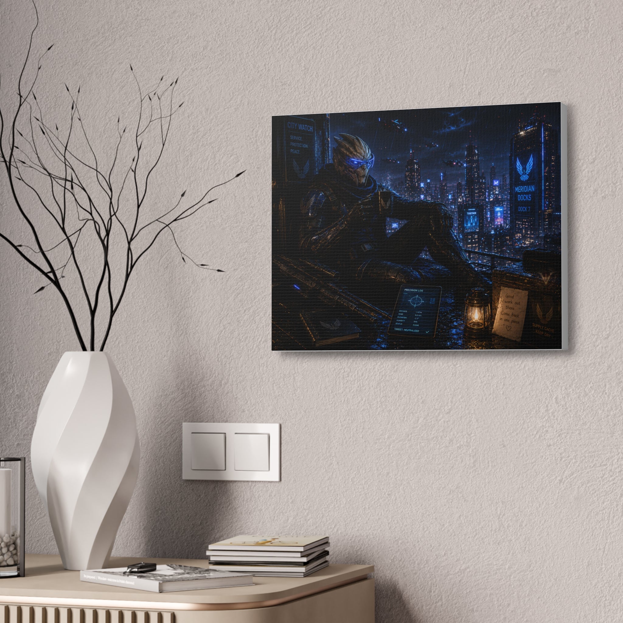 City Watch — Canvas Wall Art