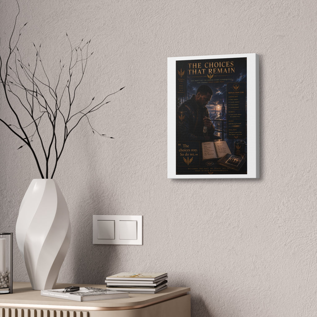 The Choices That Remain — Canvas Wall Art
