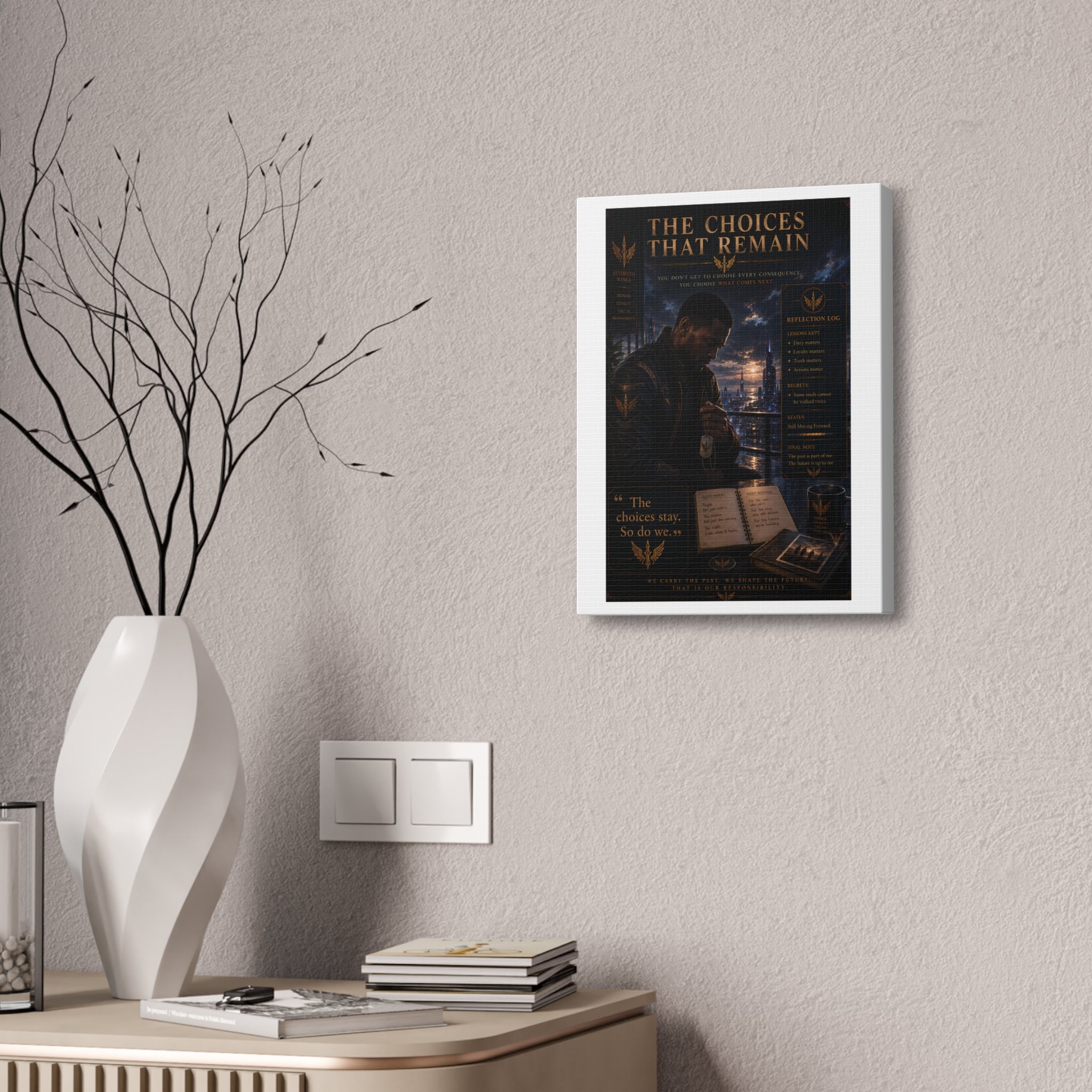 The Choices That Remain — Canvas Wall Art