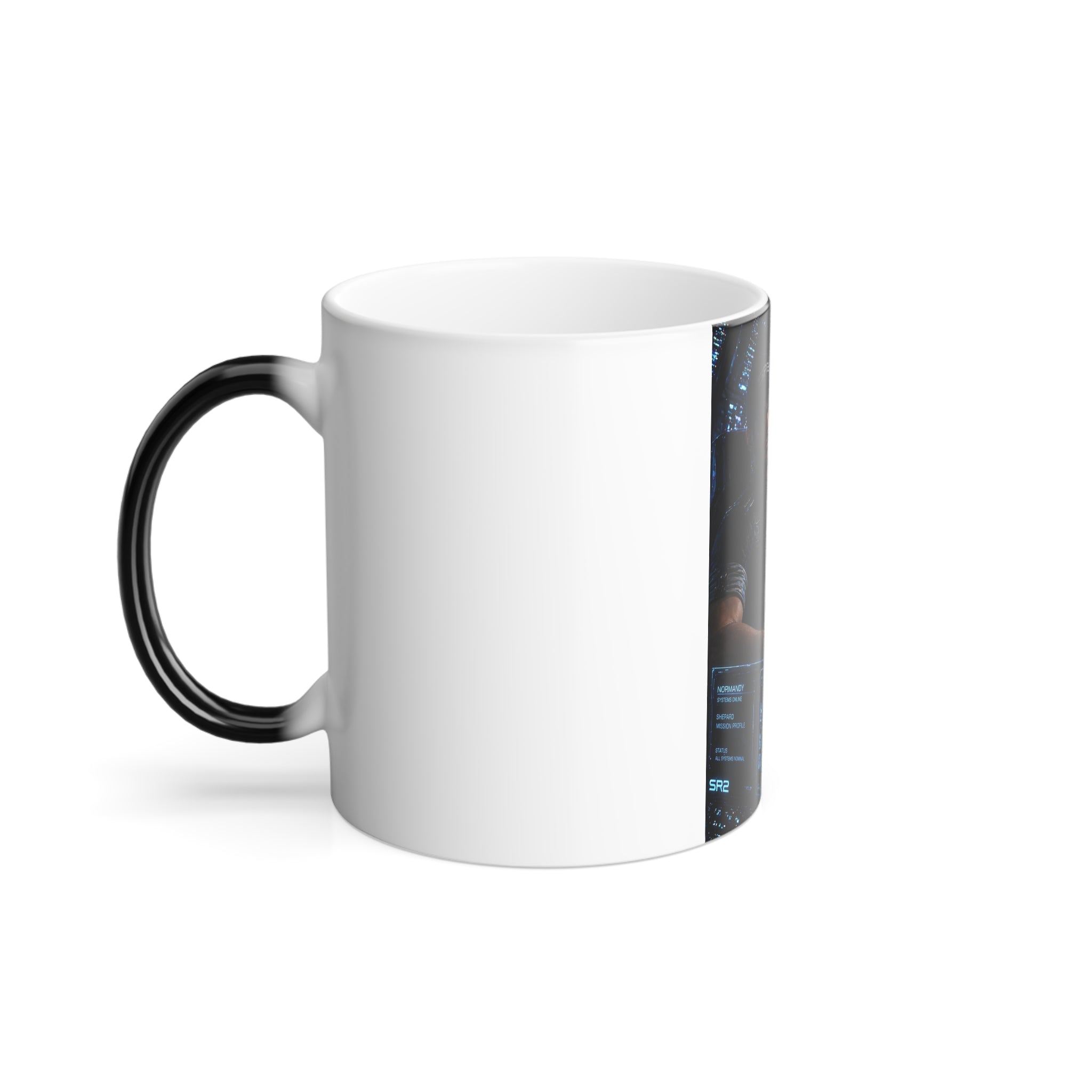 Steady Hands — Joker Fan Art Color-Changing Mug | Mass Effect Pilot 11oz Magic Mug