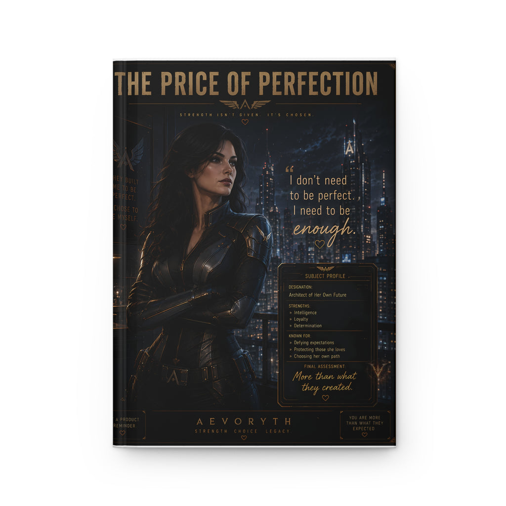 The Price of Perfection — Hardcover Journal