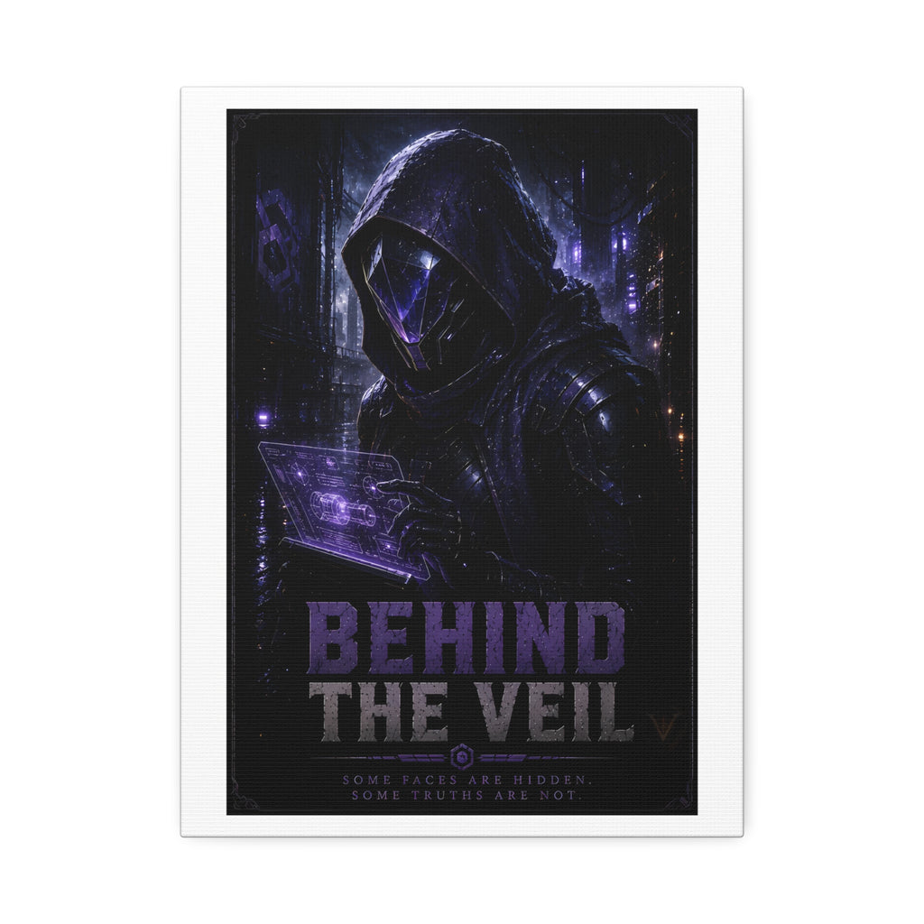 Behind the Veil — Canvas Wall Art