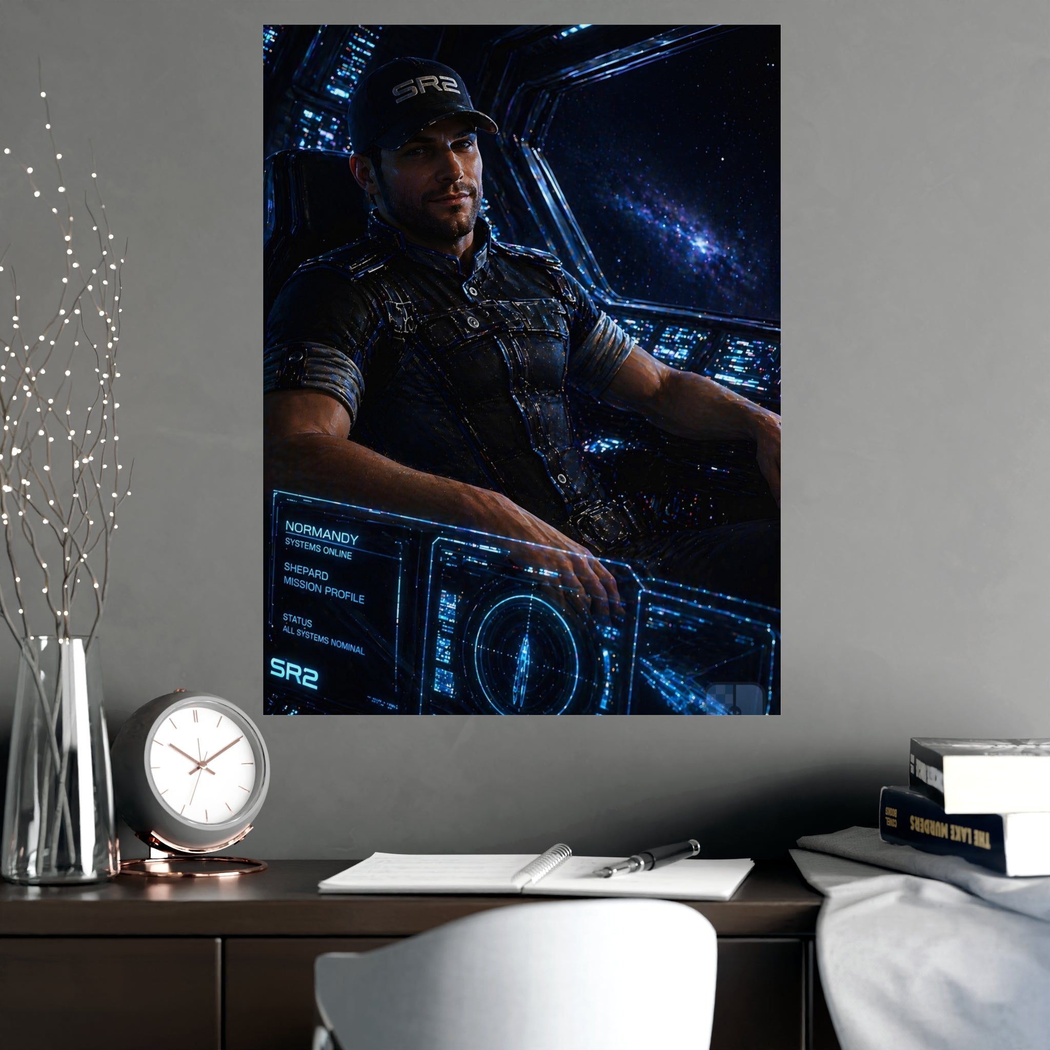 Steady Hands — Joker Fan Art Matte Poster | Mass Effect Wall Art
