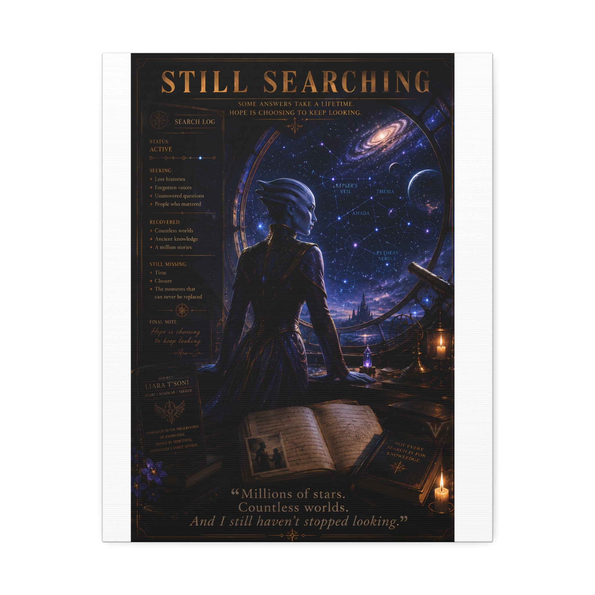 Still Searching — Canvas Wall Art