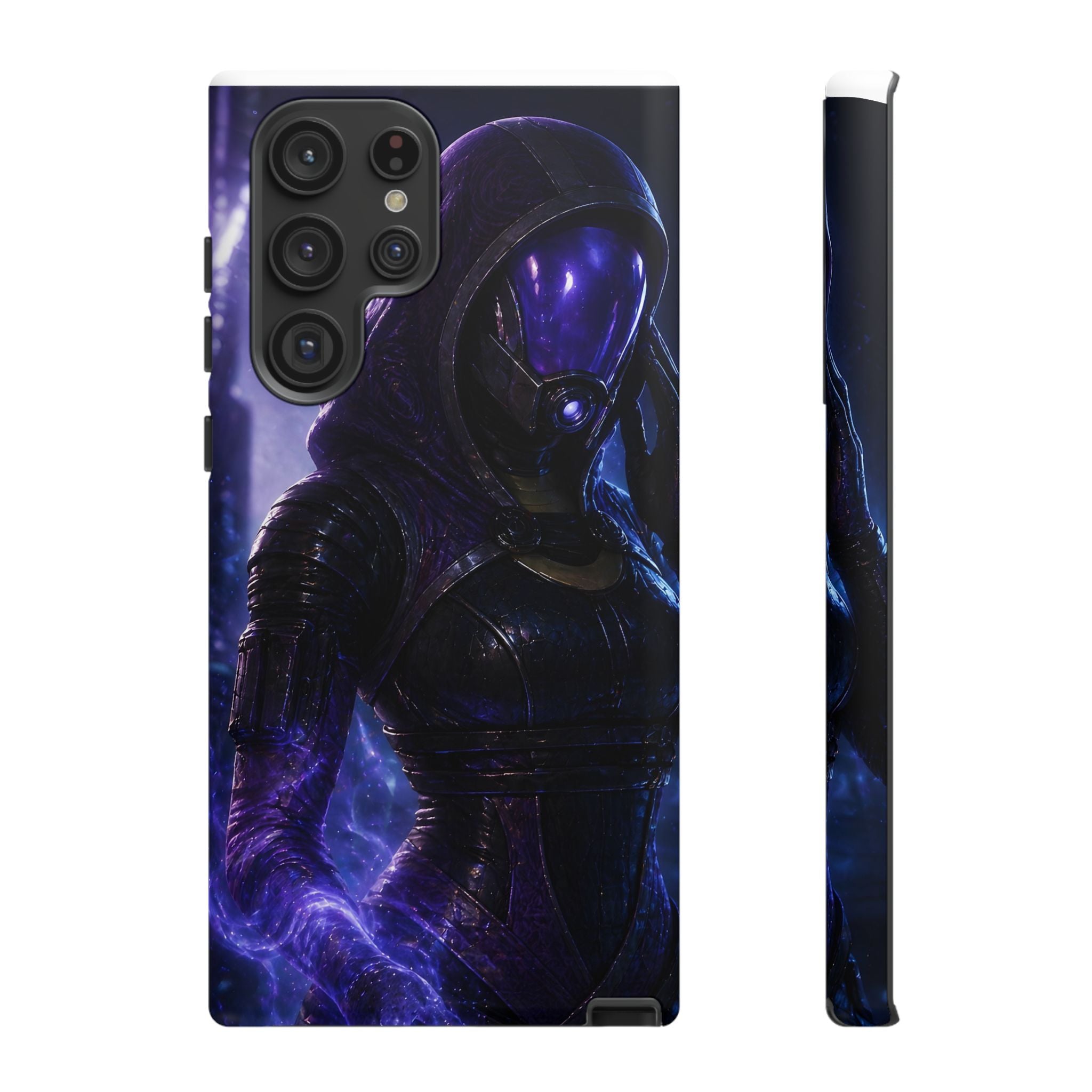 Behind the Mask — Tali'Zorah Fan Art Phone Case | Mass Effect Tough Case