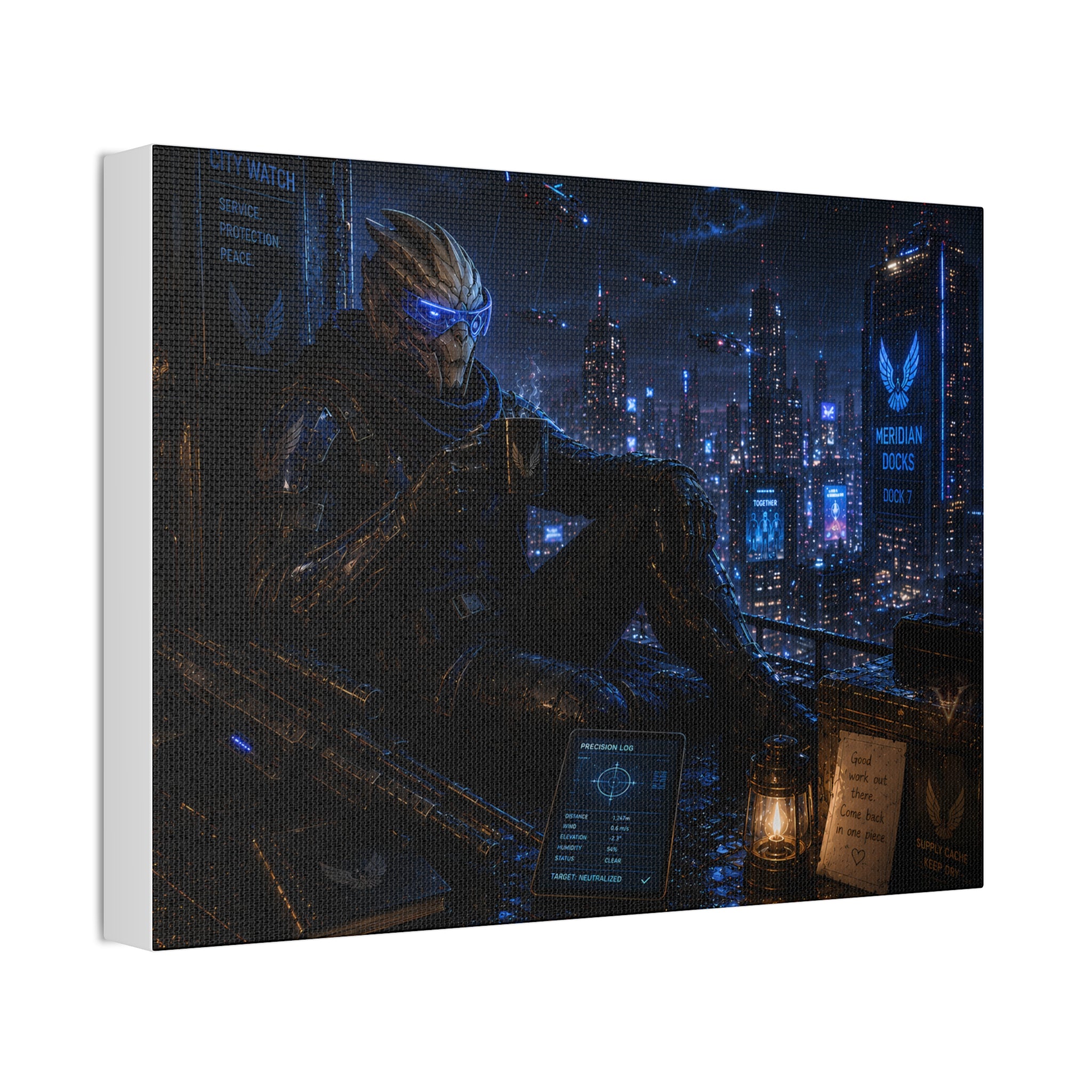 City Watch — Canvas Wall Art