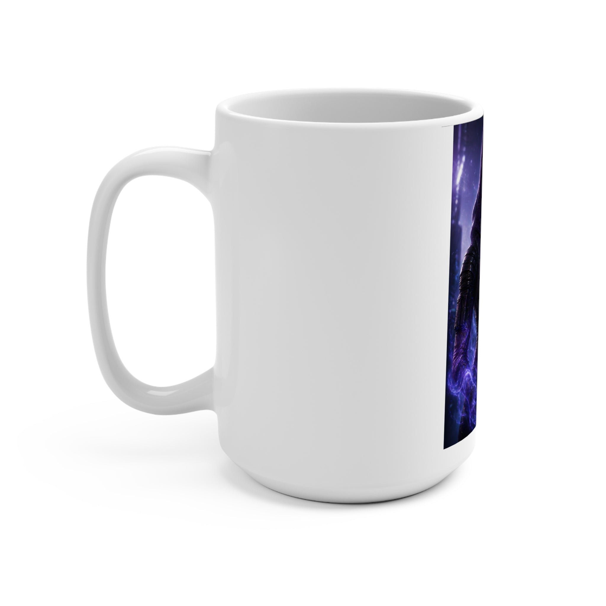 Behind the Mask — Tali'Zorah Fan Art 15oz Ceramic Mug | Mass Effect