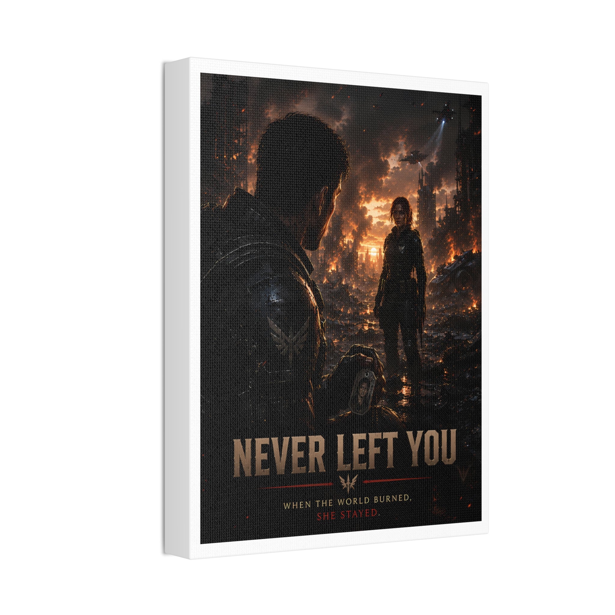 Never Left You — Canvas Wall Art